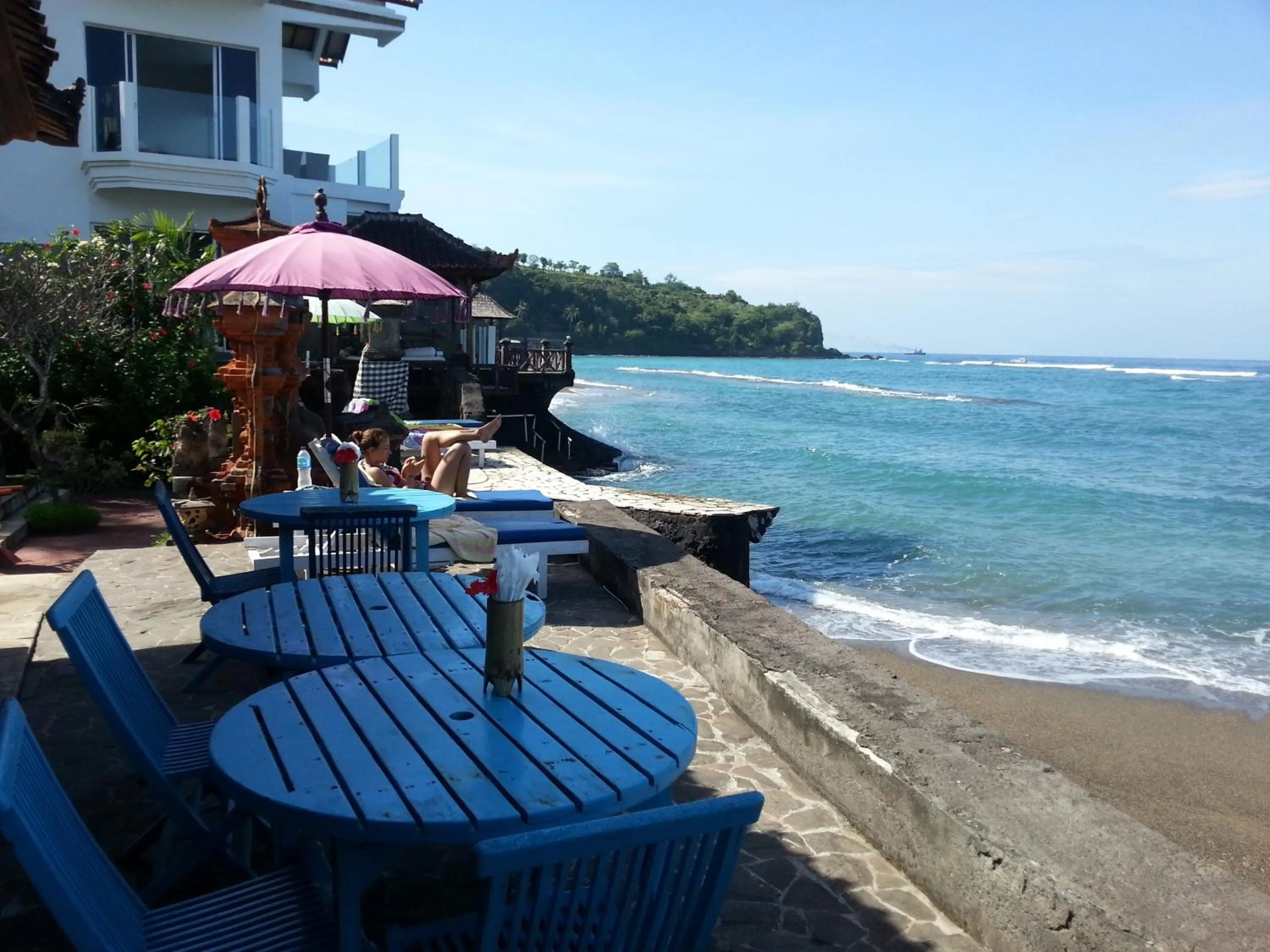 Beach in Puri Oka Beach Bungalows