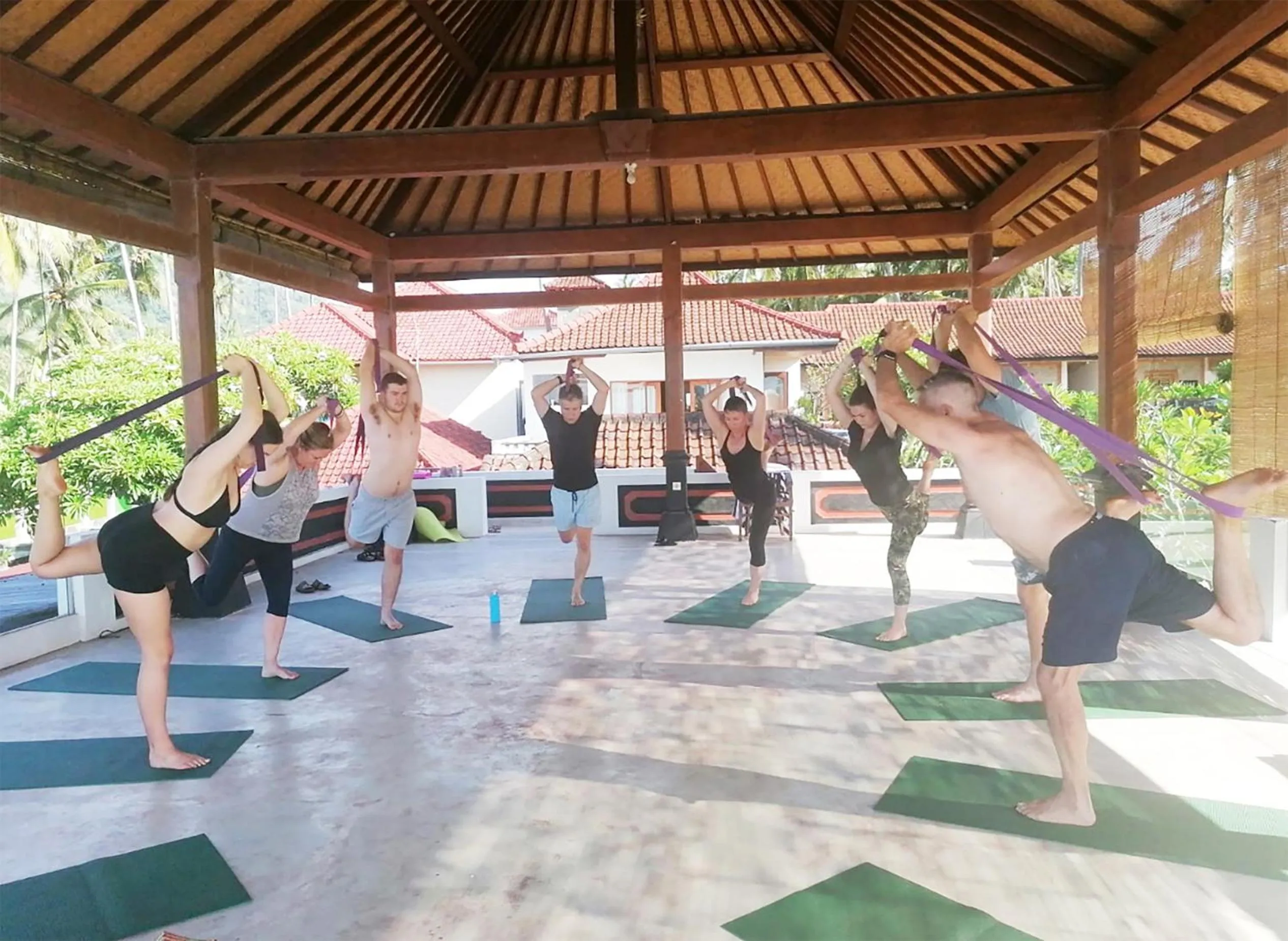 Fitness centre/facilities in Puri Oka Beach Bungalows