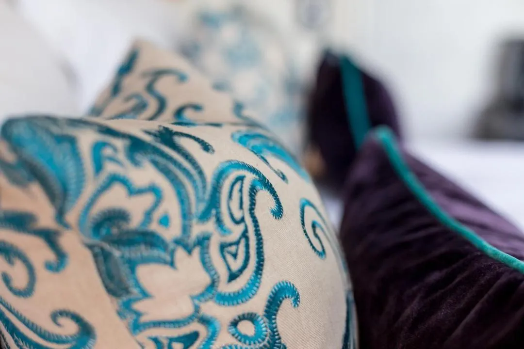 Bed in The Dowans Hotel of Speyside