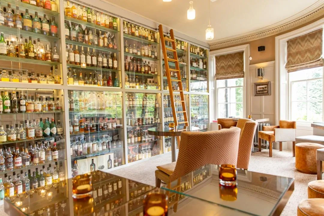 Lounge or bar in The Dowans Hotel of Speyside