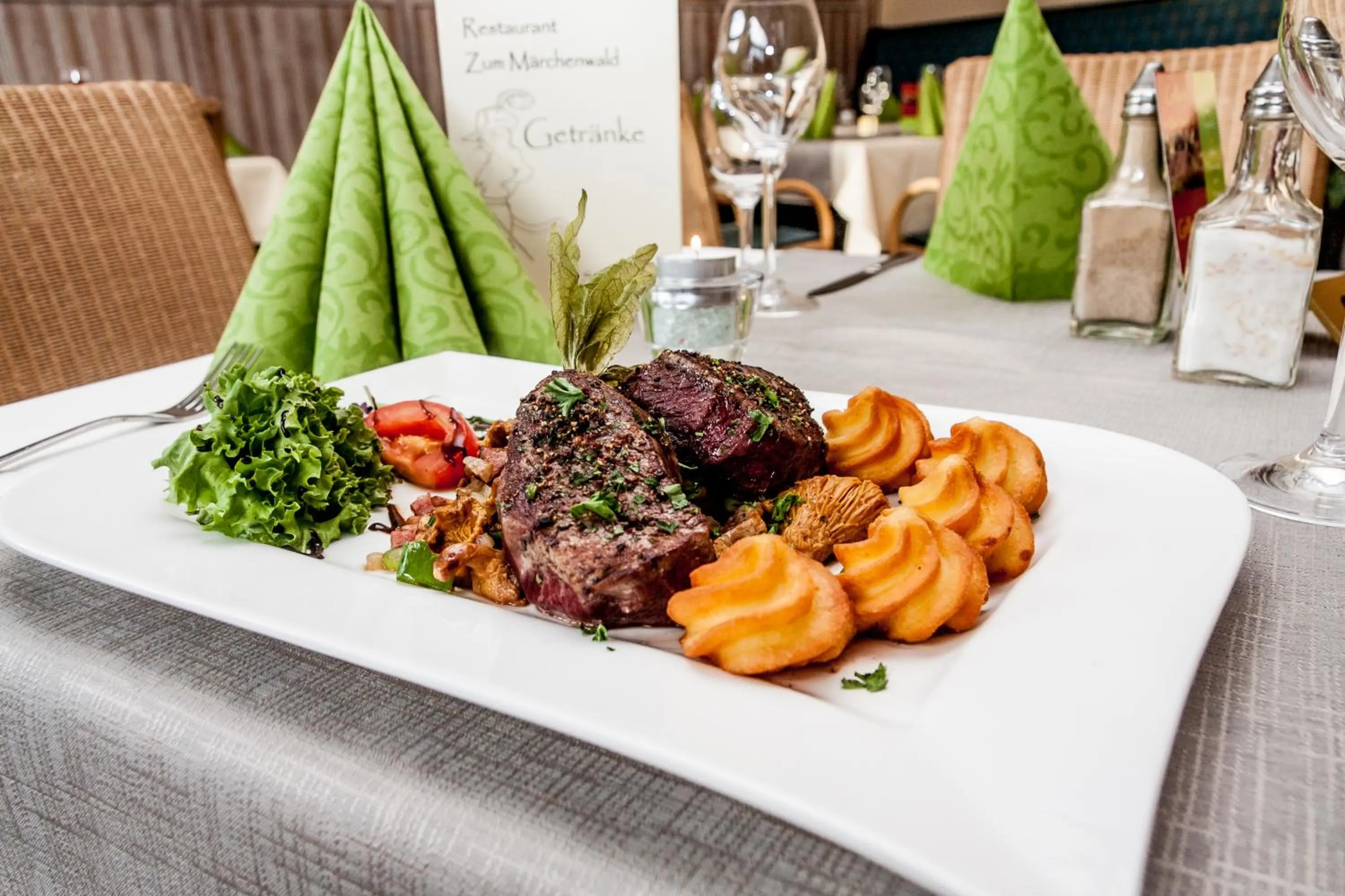 Food close-up in Hotel Zum Märchenwald