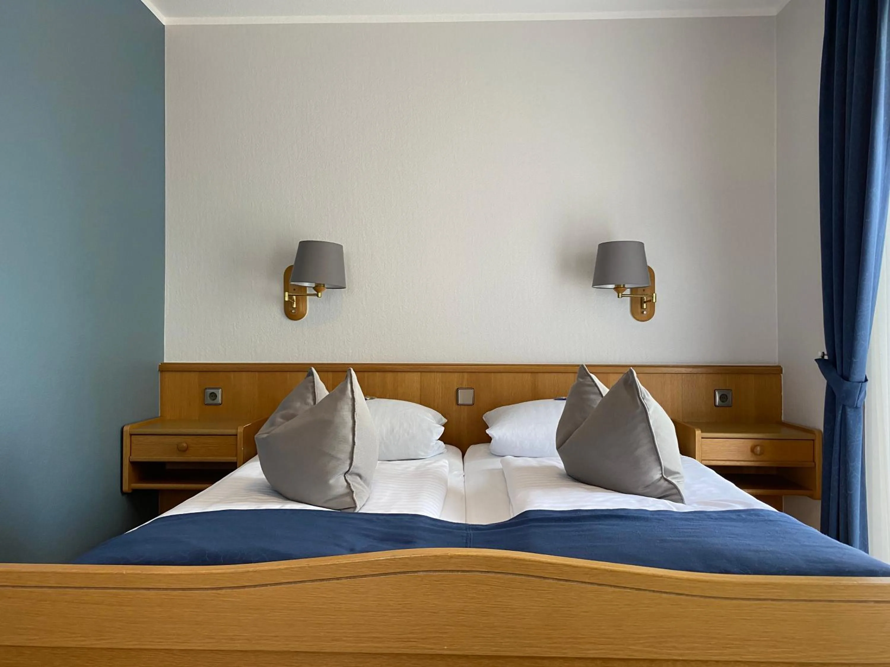 Bed in Hotel Zum Märchenwald