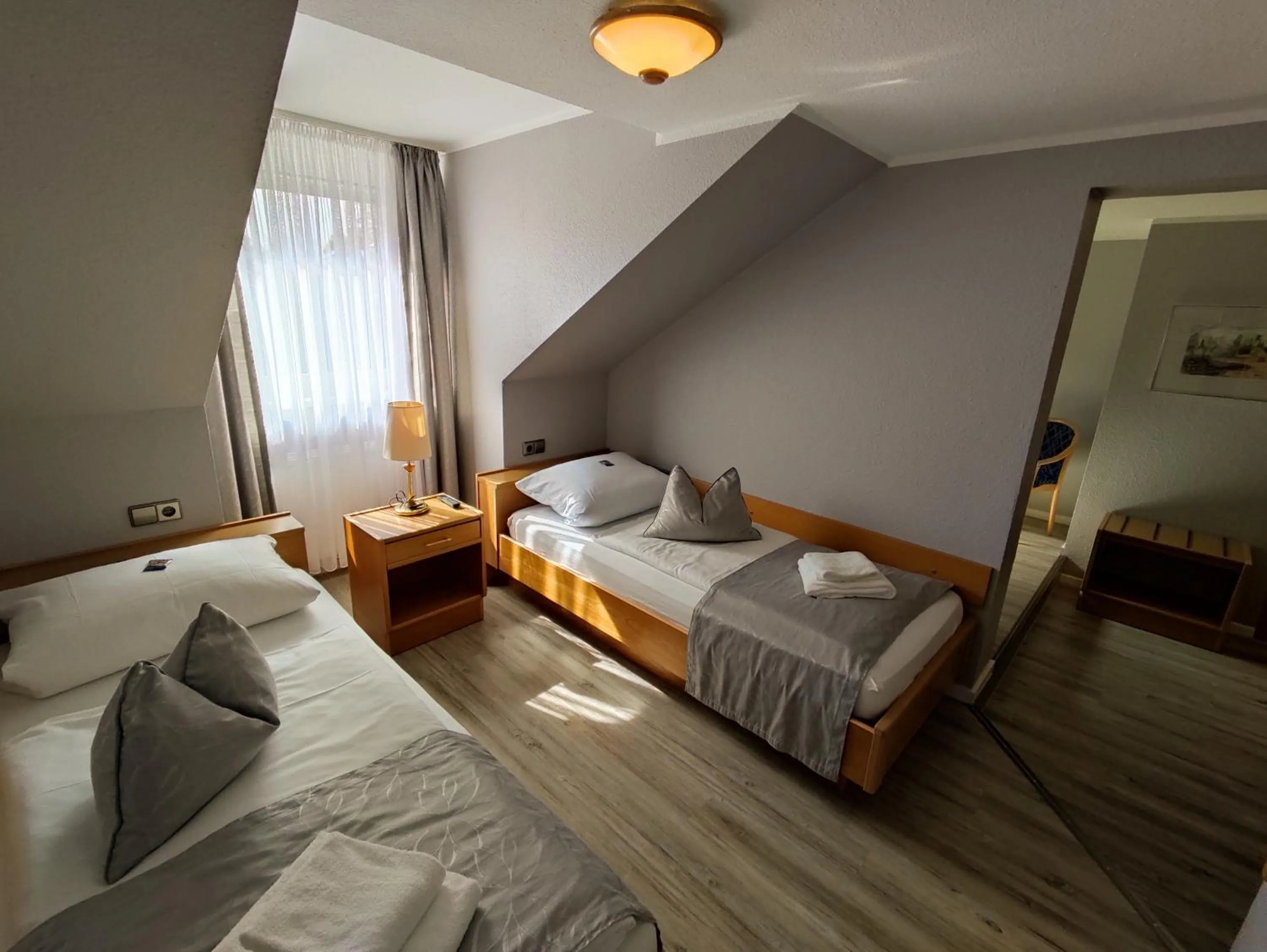 Photo of the whole room, Bed in Hotel Zum Märchenwald