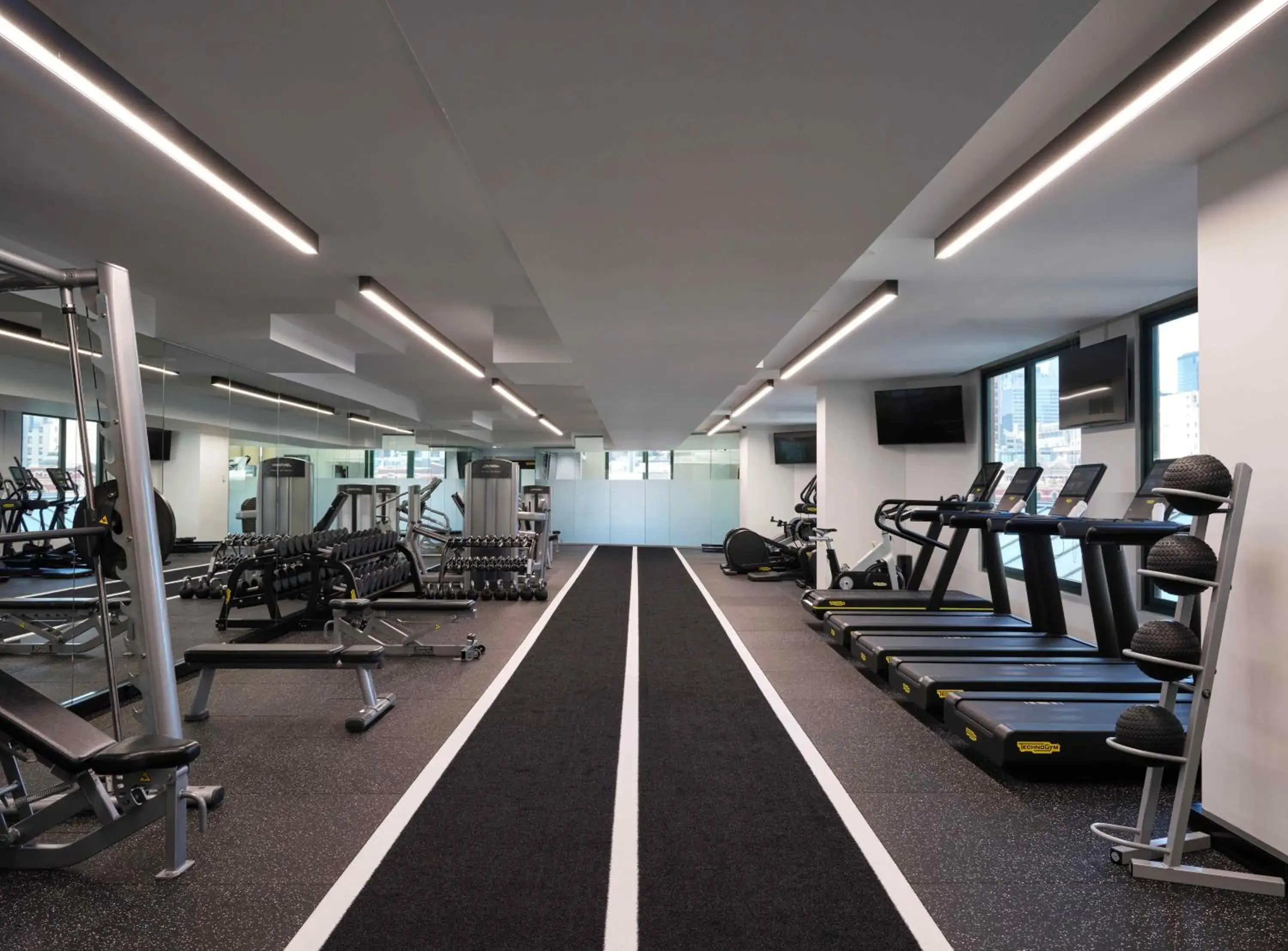 Fitness centre/facilities in The Langham Melbourne Fitness centre/facilities in The Langham Melbourne