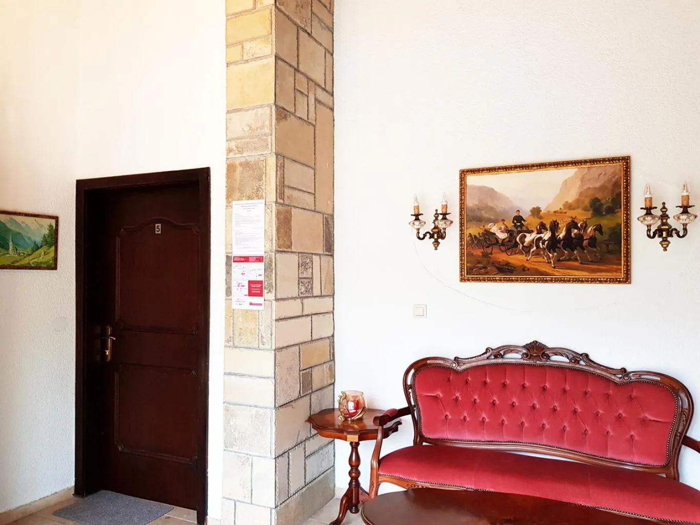 Lobby or reception in Aparthotel Pan Haus