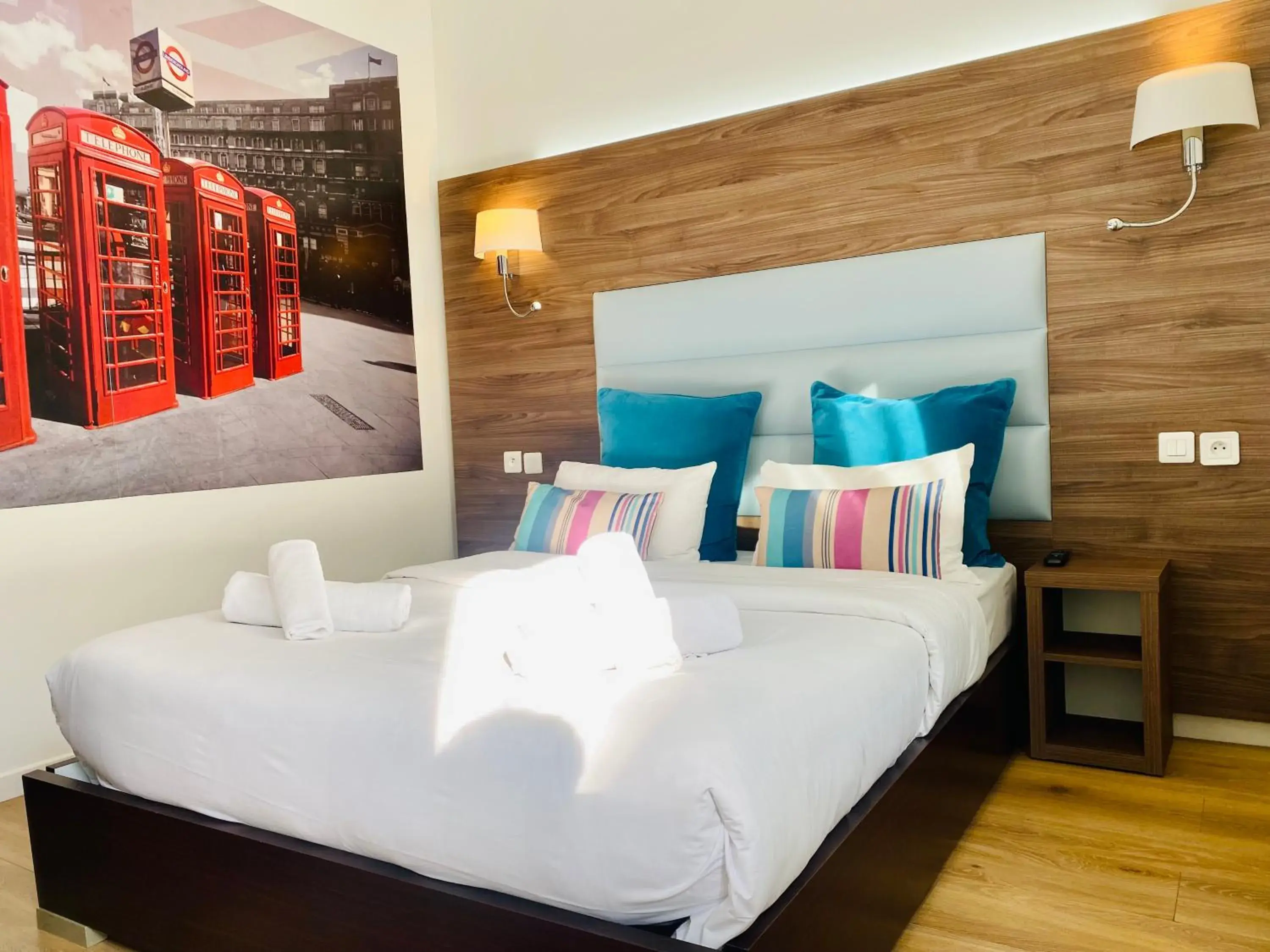 Bed in Hôtel Clairefontaine Bed in Hôtel Clairefontaine