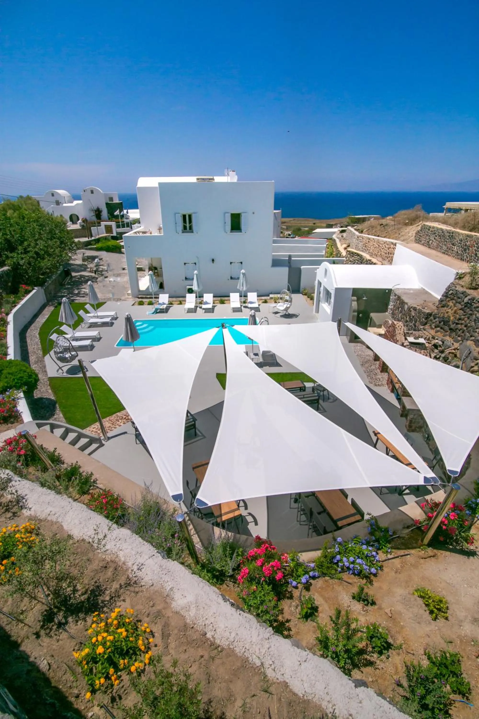 Bird's eye view in Apanomeria Boutique Residence