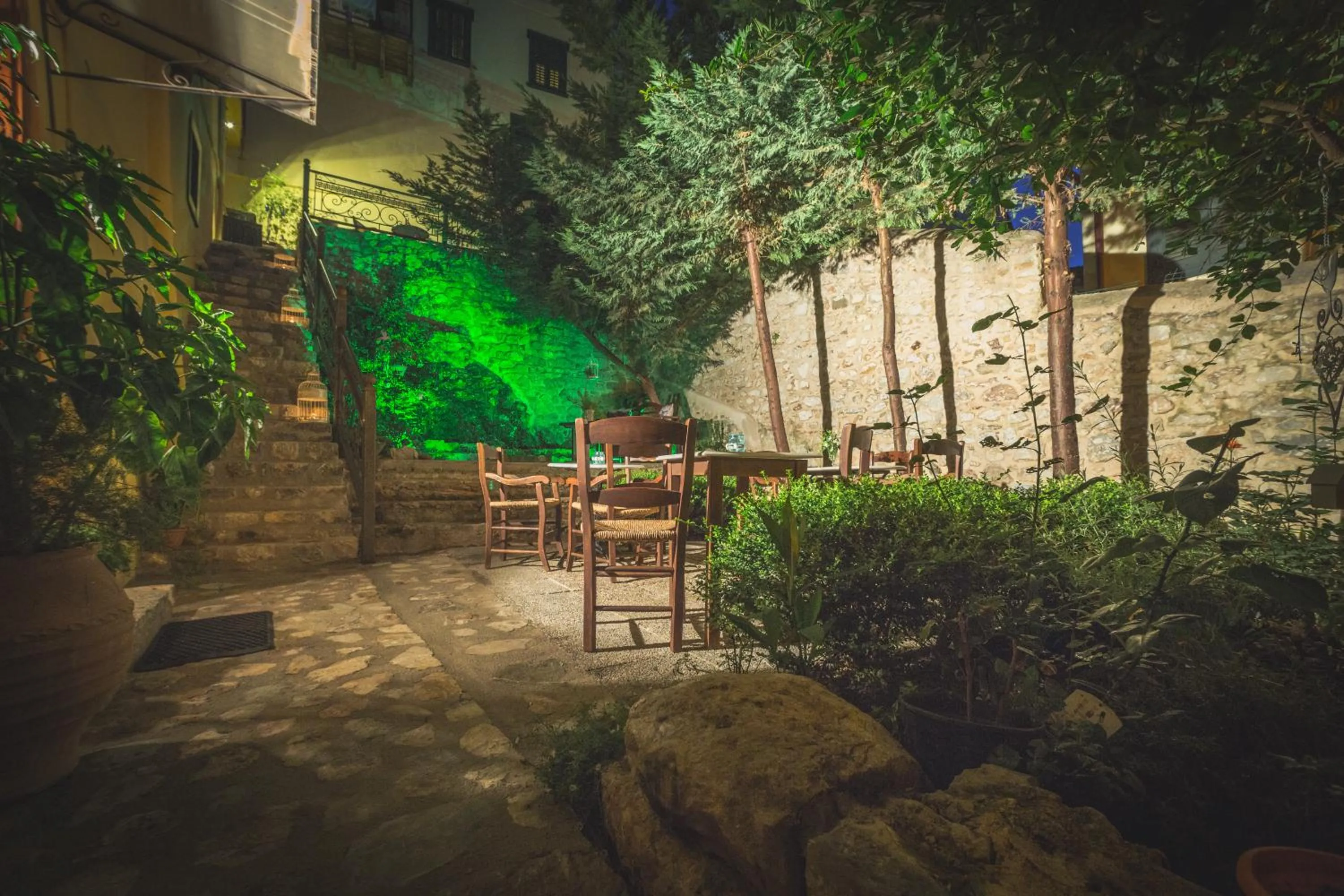 Garden in Rigas Pension Nafplio