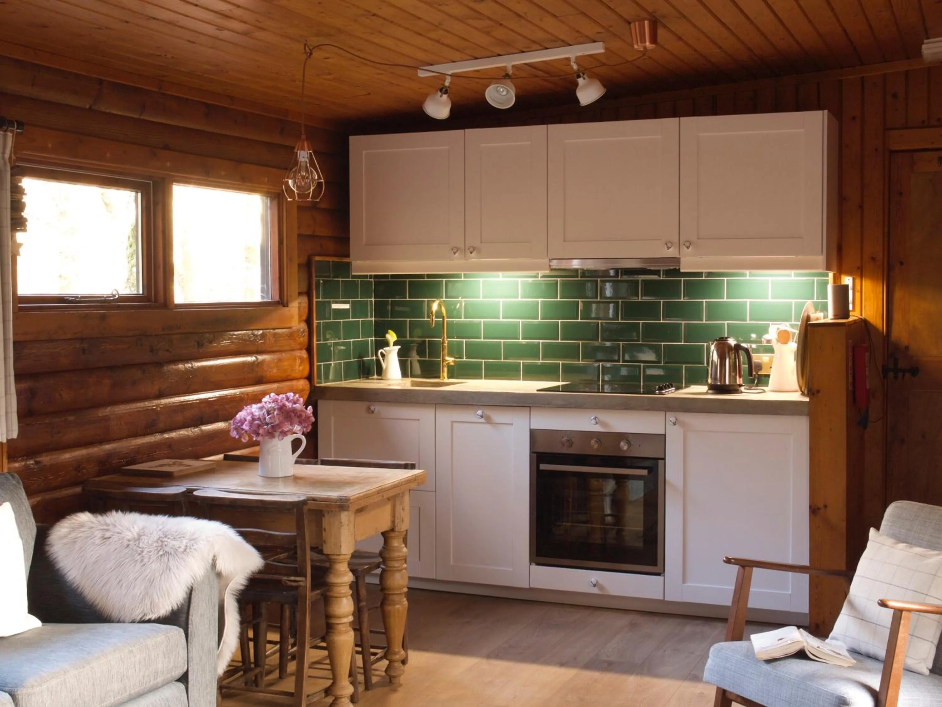Hillside Log cabin, Ardoch Lodge, Strathyre