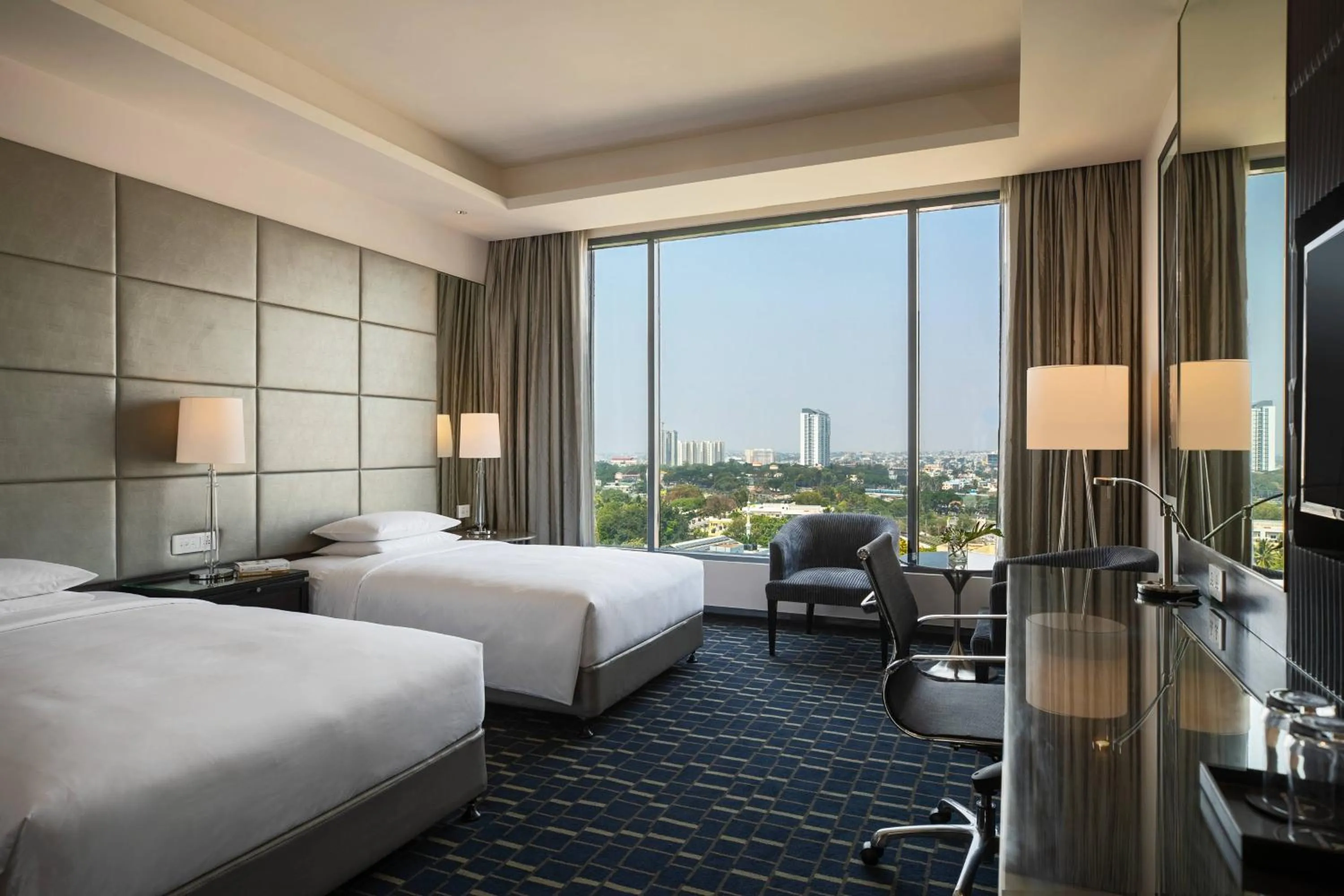 Photo of the whole room, Bed in Renaissance Bengaluru Race Course Hotel