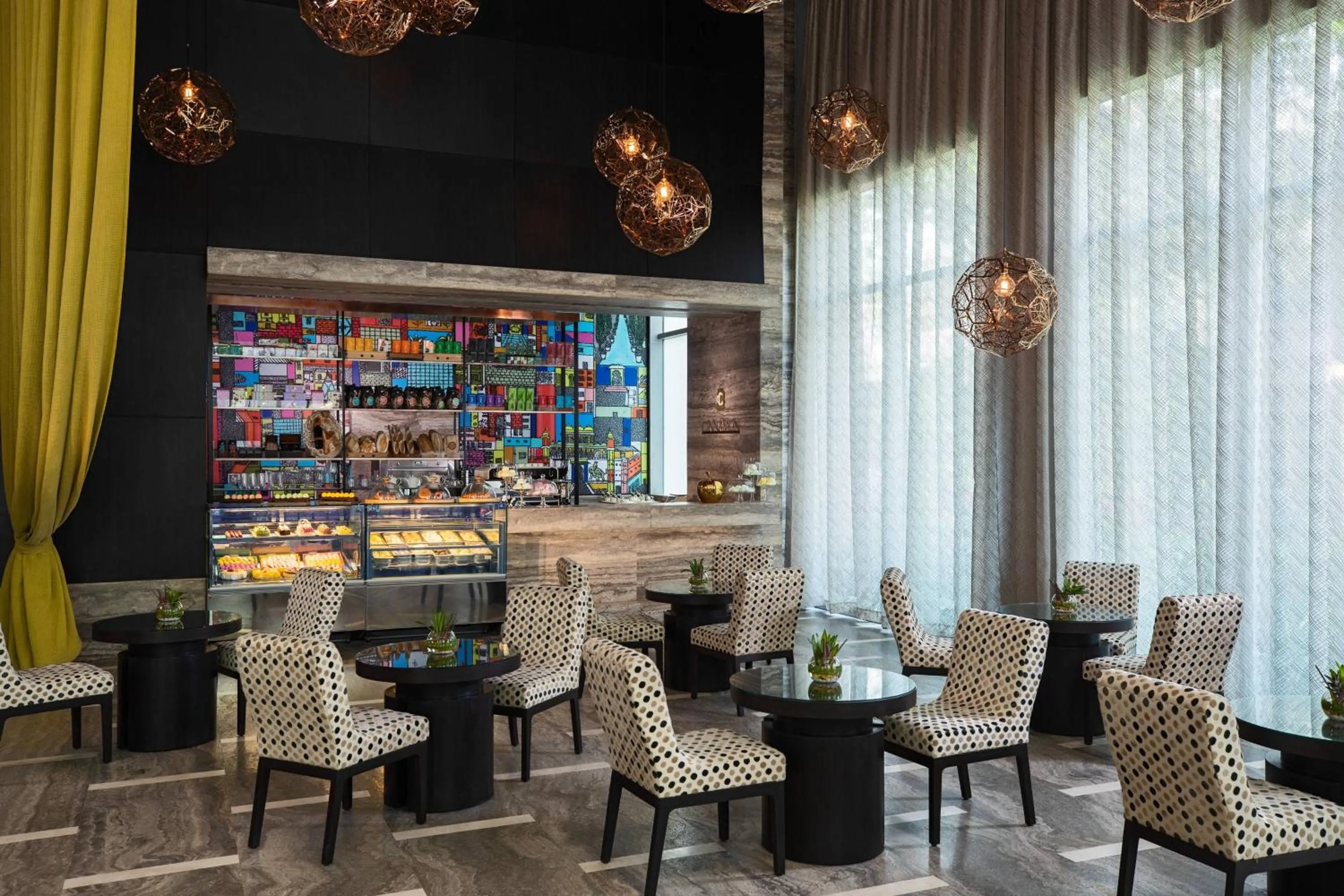 Restaurant/places to eat in Renaissance Bengaluru Race Course Hotel