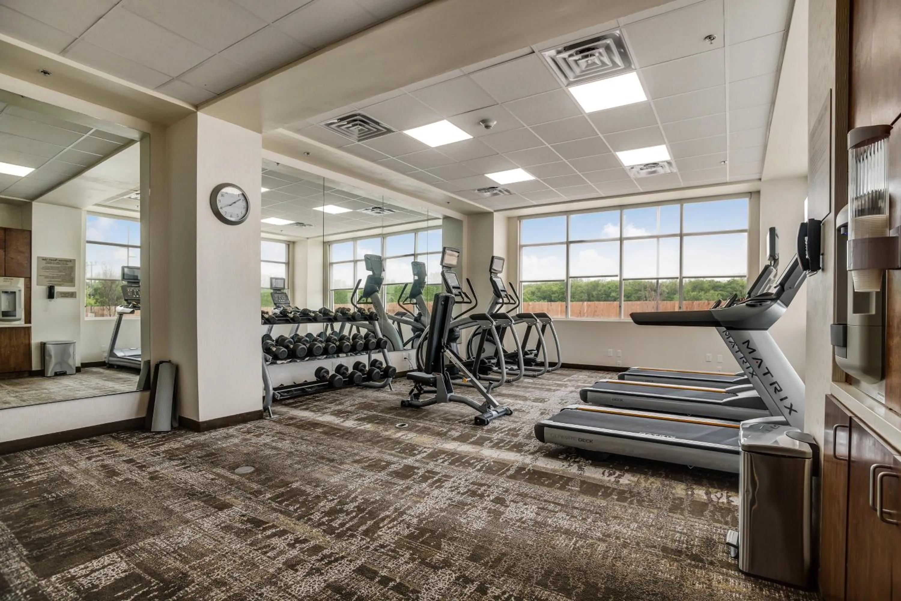 Fitness centre/facilities in SpringHill Suites by Marriott Stillwater