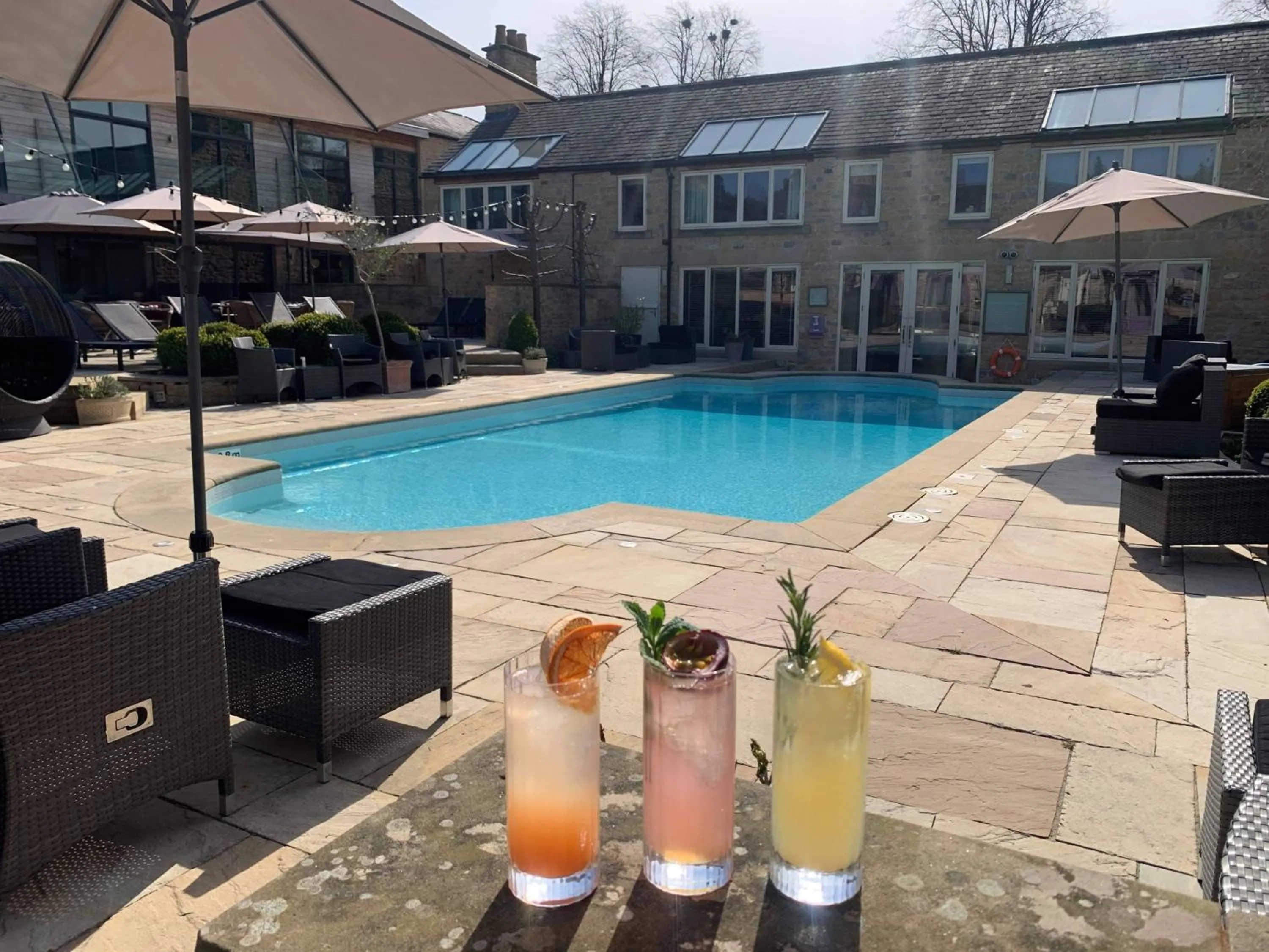 Swimming pool in Feversham Arms Hotel & Verbena Spa
