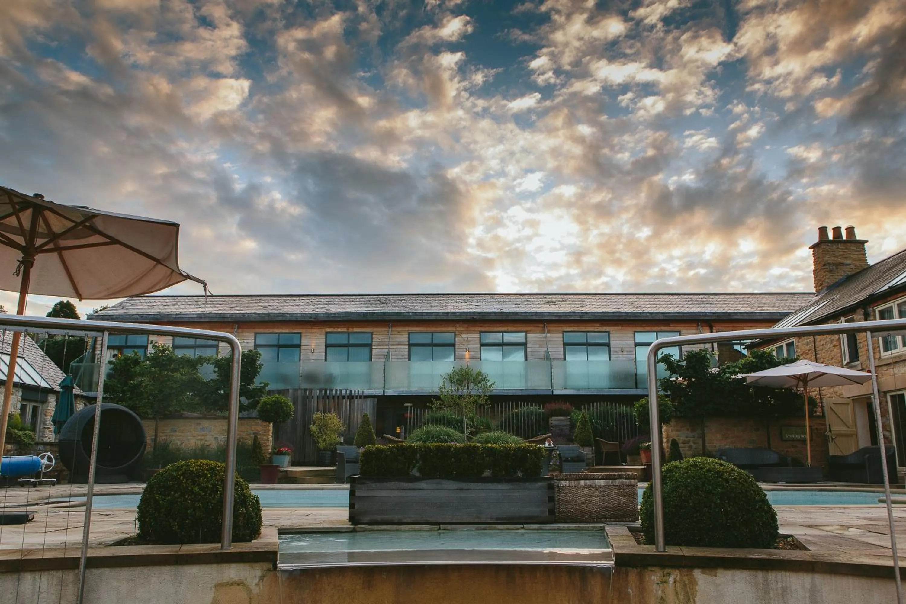 Balcony/Terrace in Feversham Arms Hotel & Verbena Spa