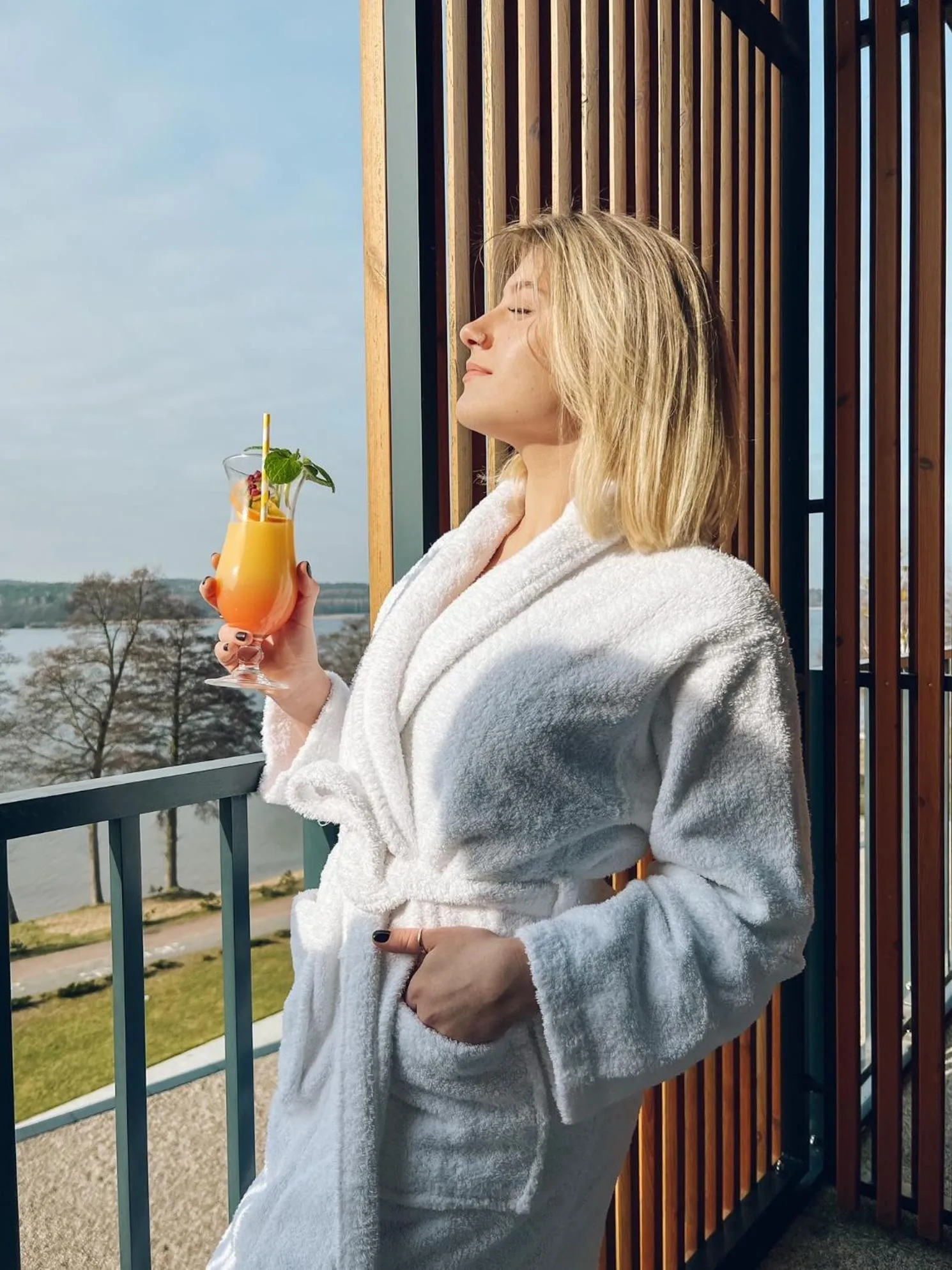 Balcony/Terrace in Notera Hotel SPA