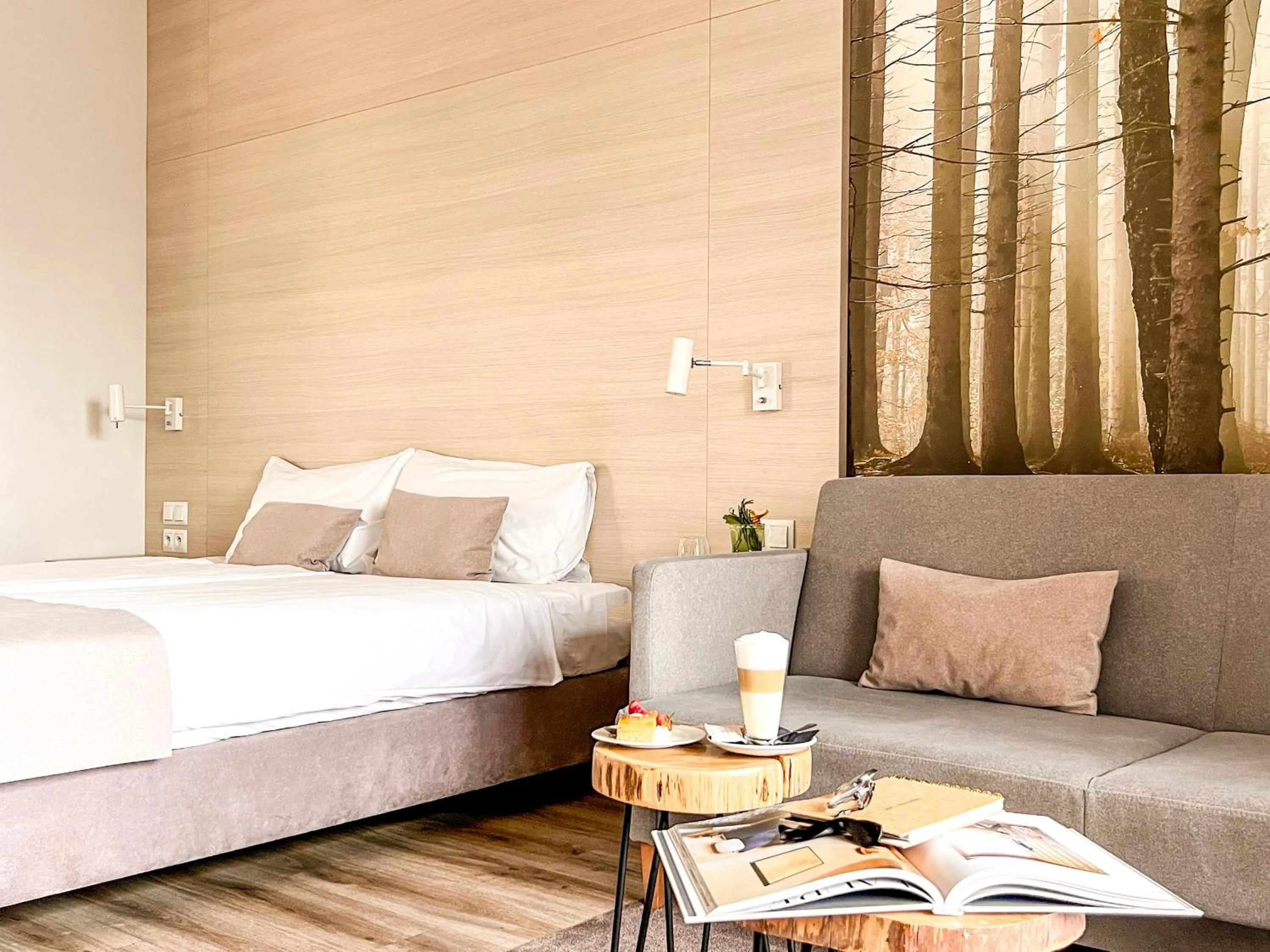 Bed in Notera Hotel SPA