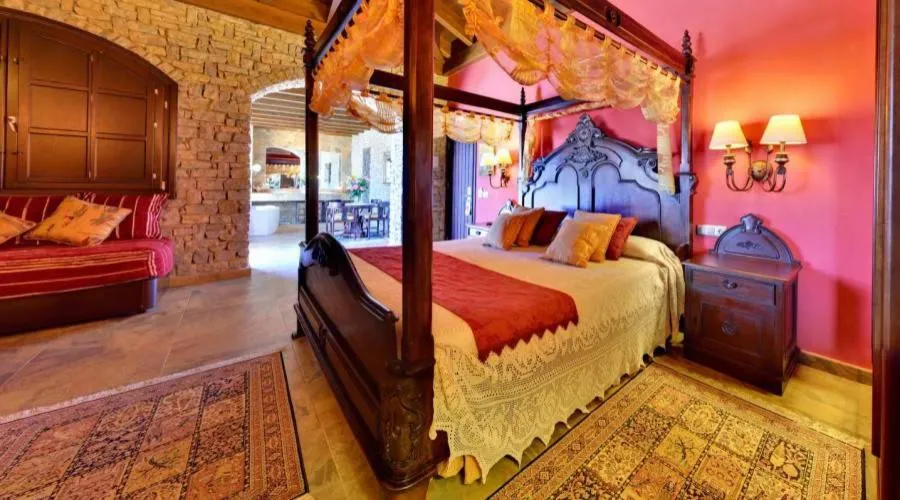 Bed in Hotel Porfirio