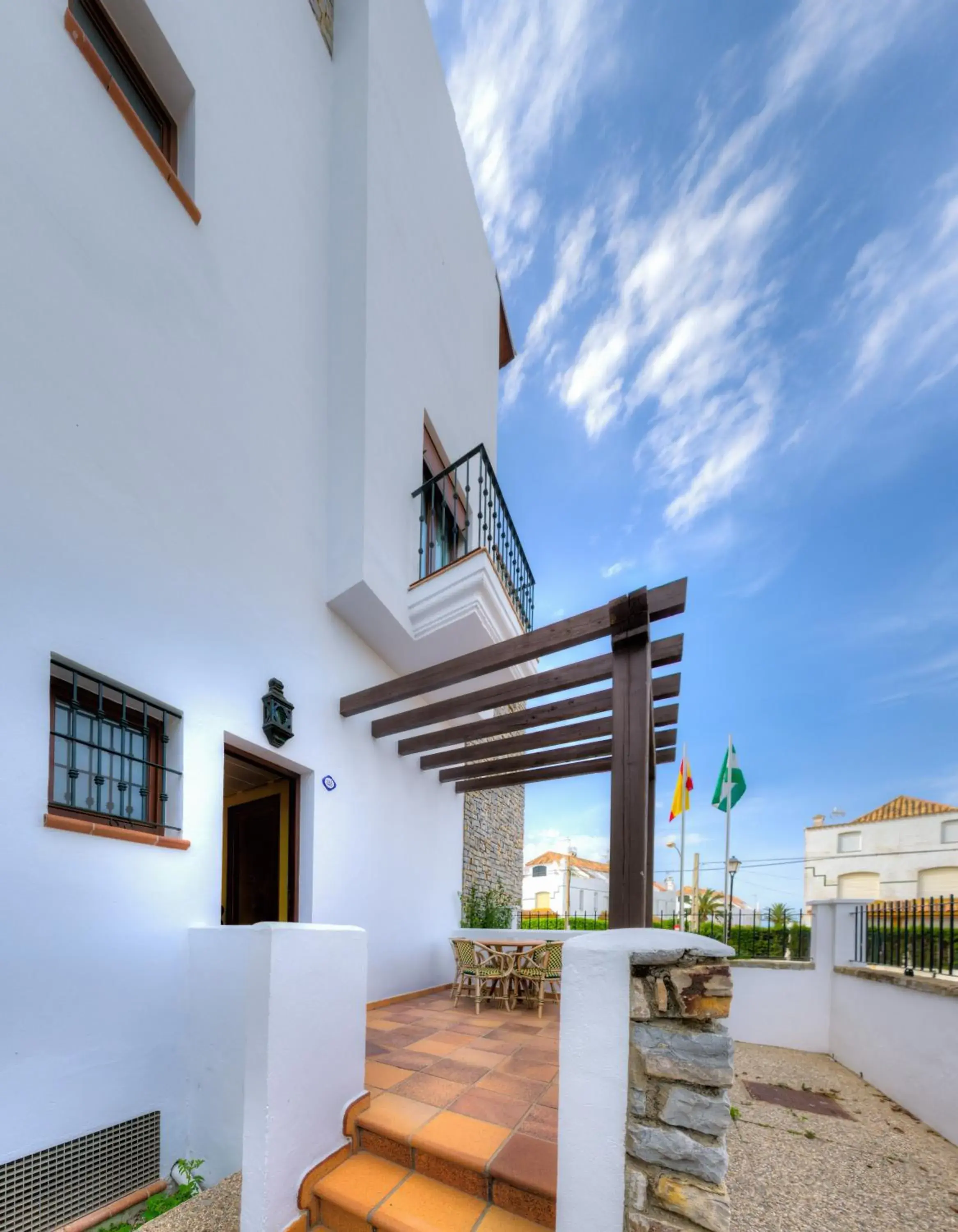 Balcony/Terrace in Hotel Porfirio