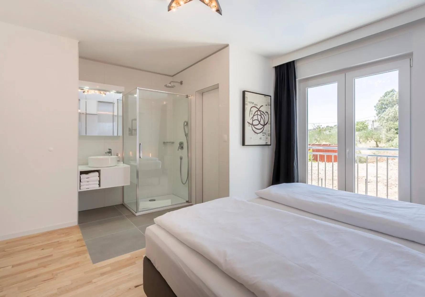 Bed in Villa Mila Kastela
