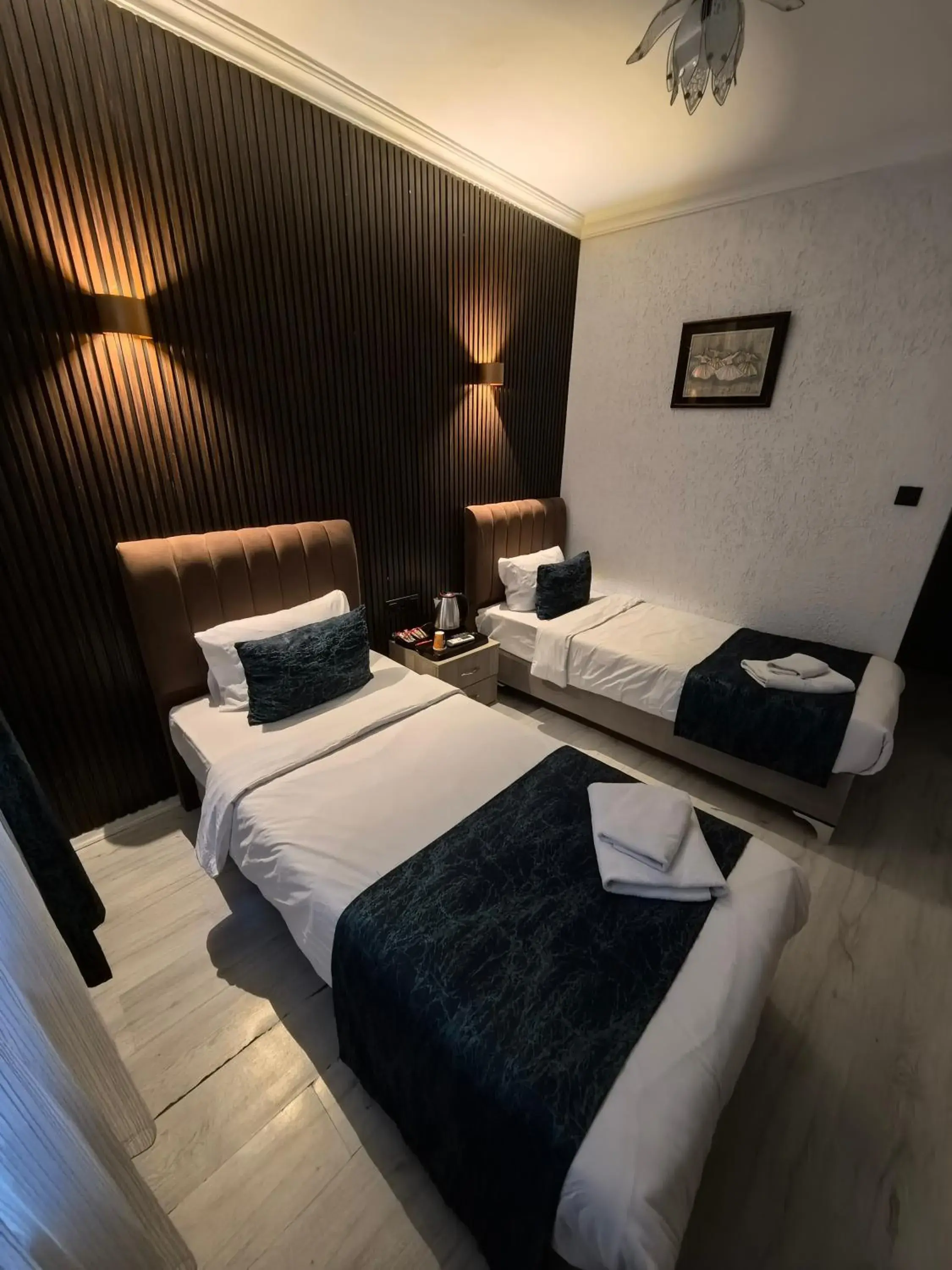 Budget Twin Room in Hotel Estambul Budget Twin Room in Hotel Estambul