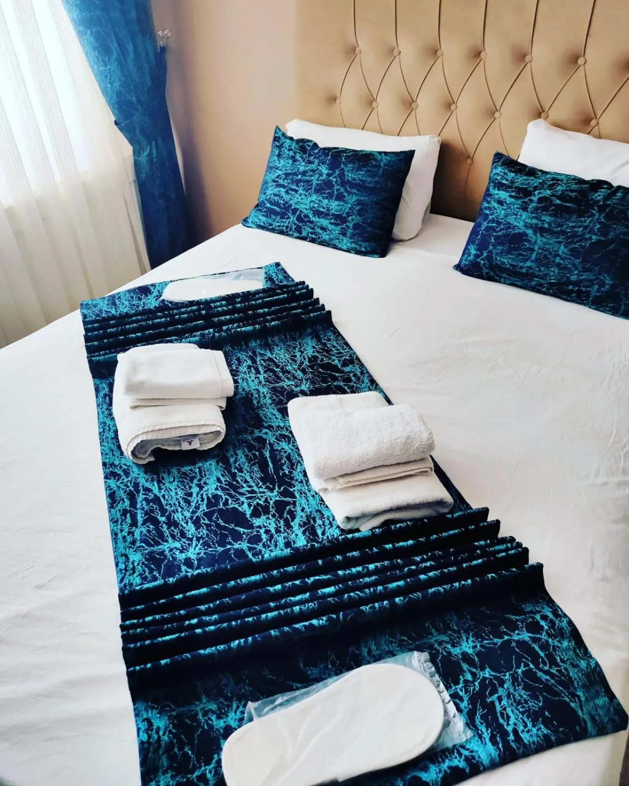 Bed in Hotel Estambul