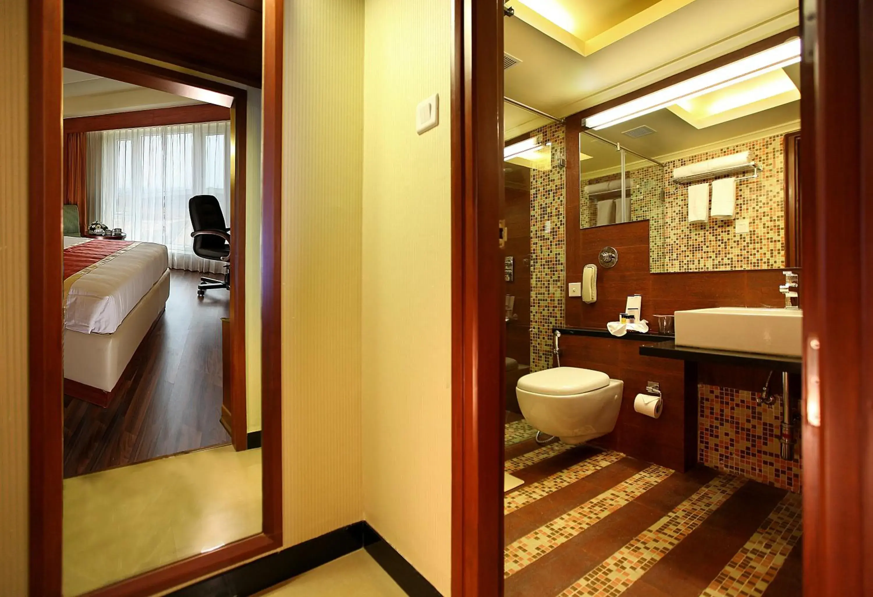 Bathroom, Bed in La Classic- Attibele, Hosur Bathroom, Bed in La Classic- Attibele, Hosur
