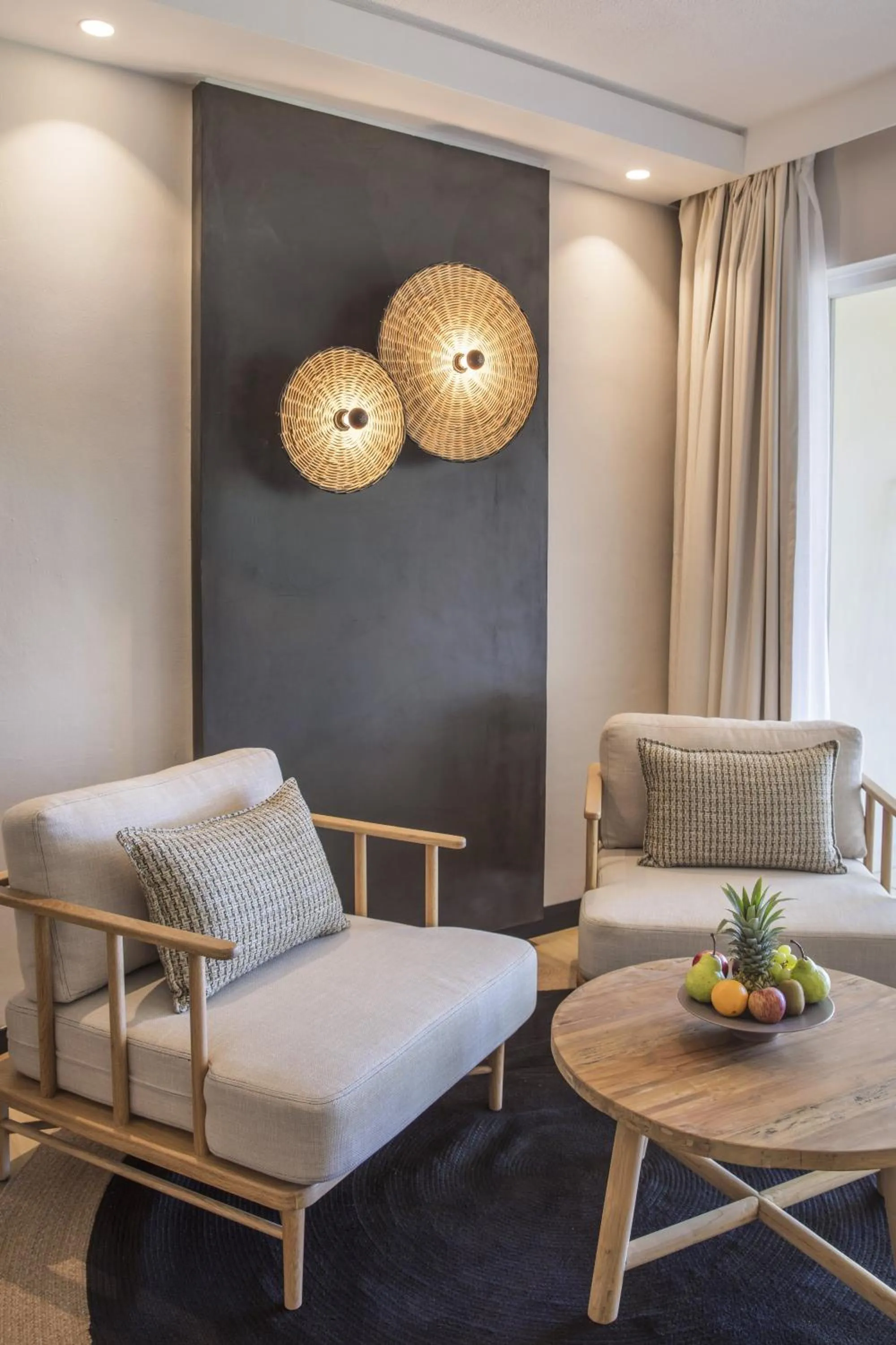 Seating area in Victoria Beachcomber Resort & Spa