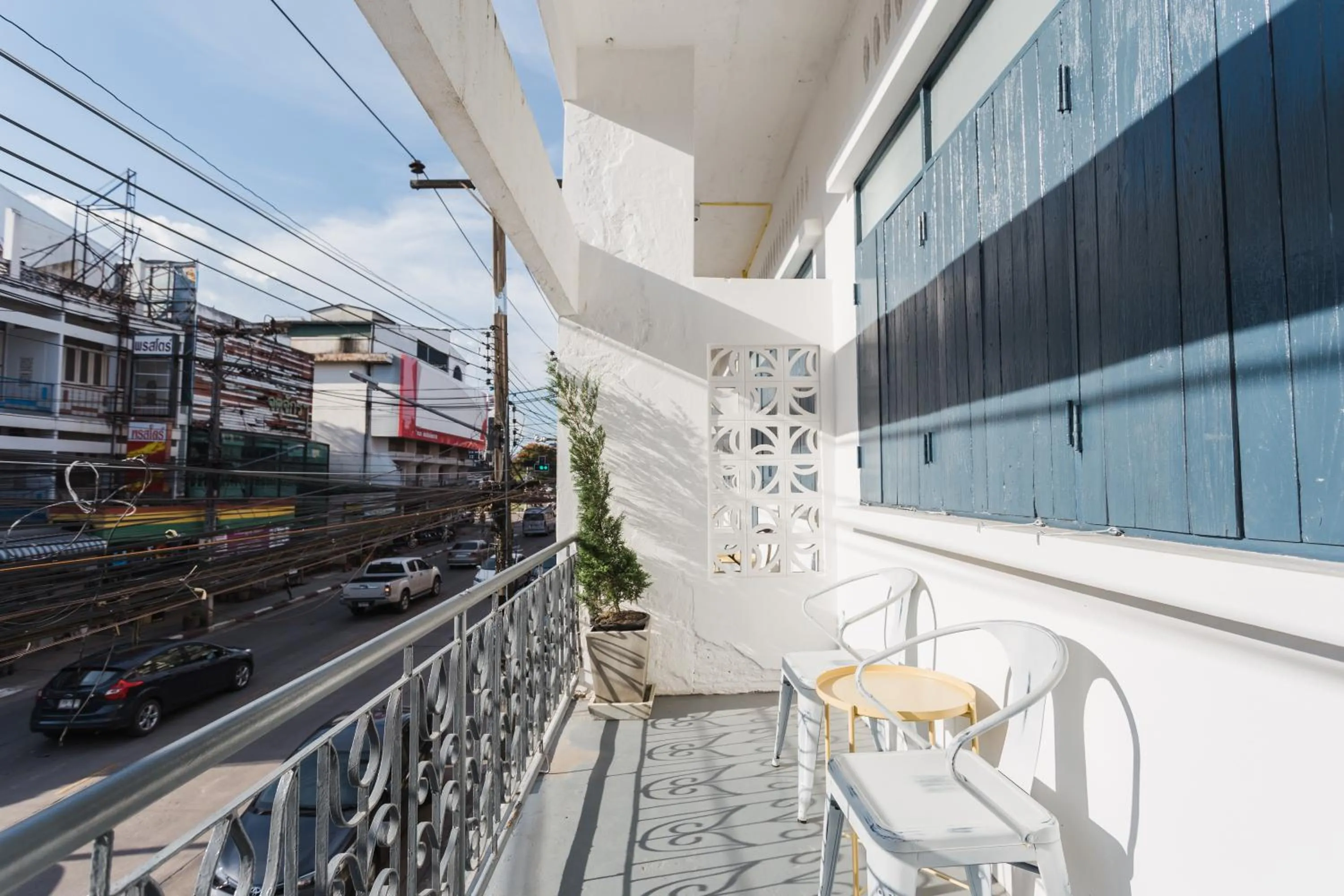 Balcony/Terrace in Spinomad hostel