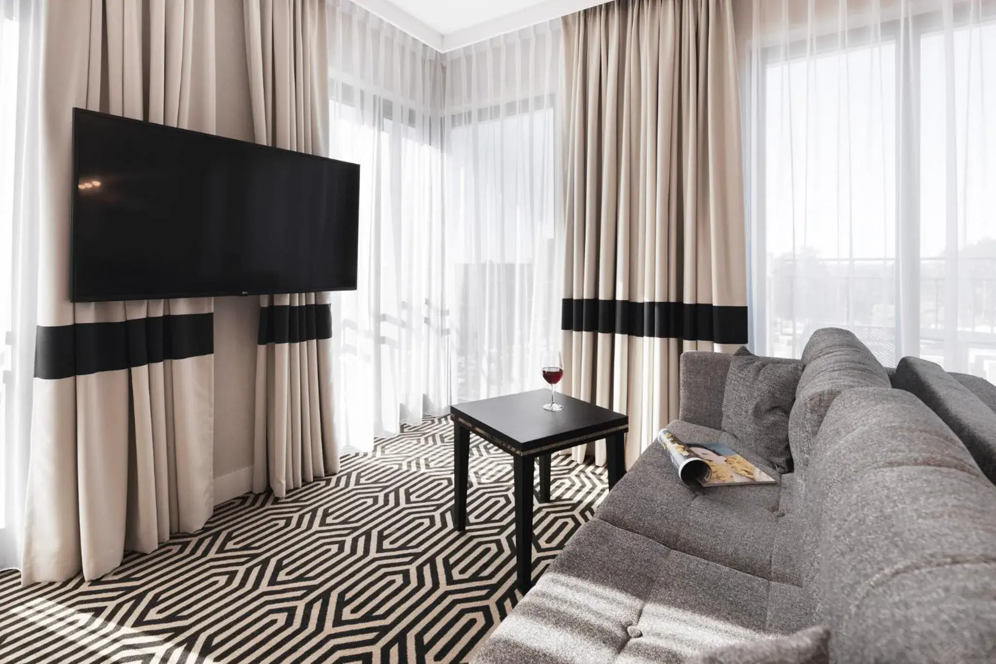 Two-Bedroom Suite in Baltic Park Fort by Zdrojowa Two-Bedroom Suite in Baltic Park Fort by Zdrojowa