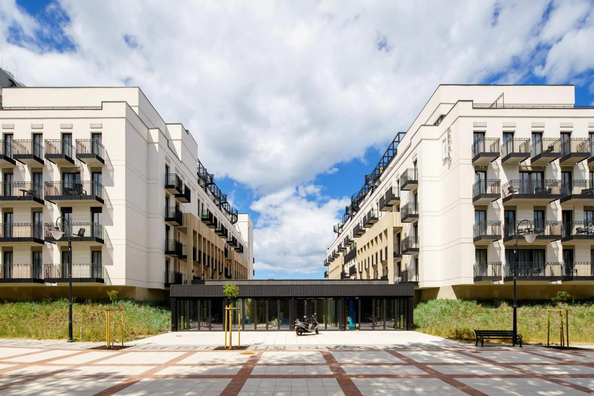 Property building in Baltic Park Fort by Zdrojowa