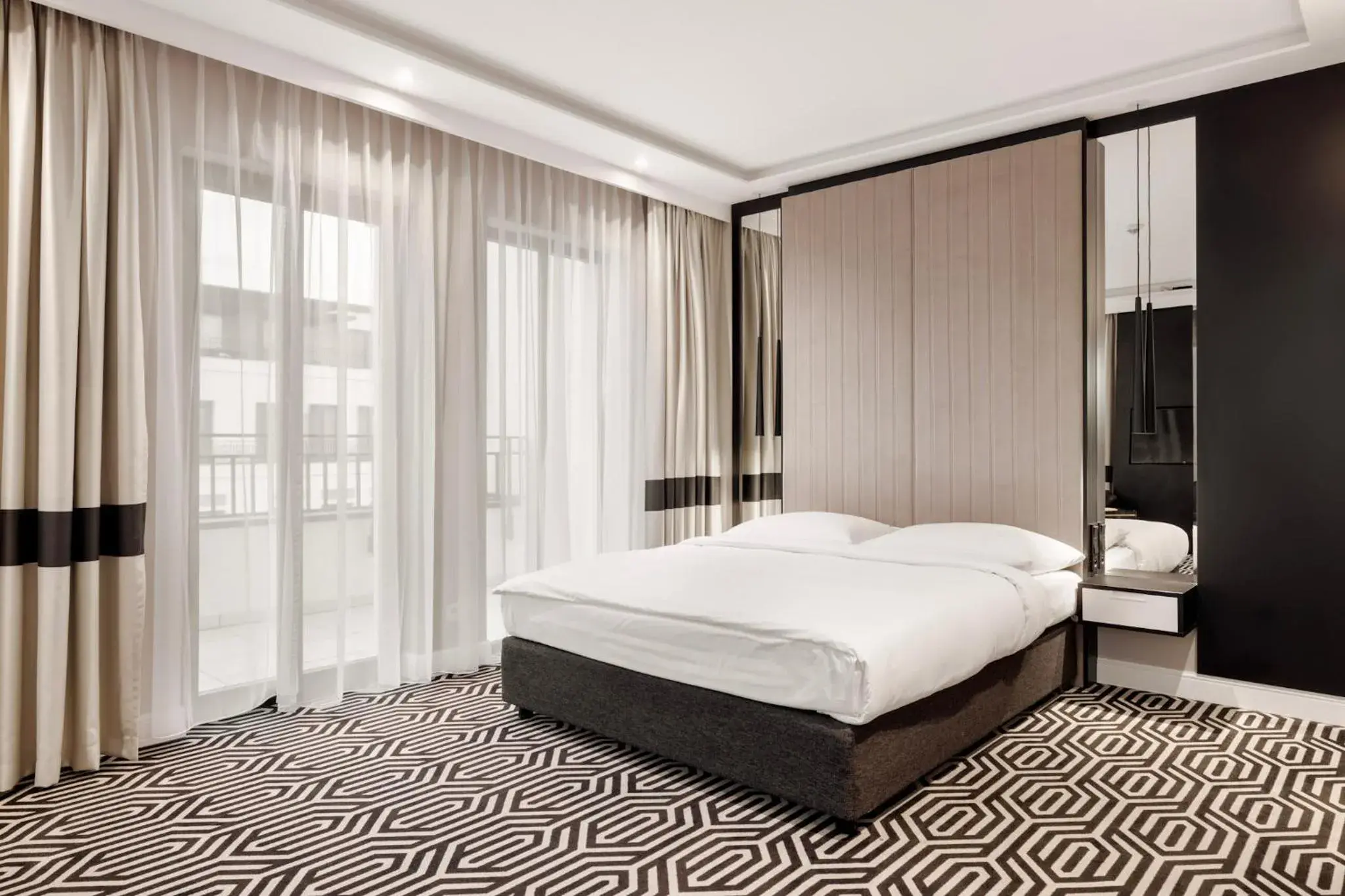 Bed in Baltic Park Fort by Zdrojowa Bed in Baltic Park Fort by Zdrojowa