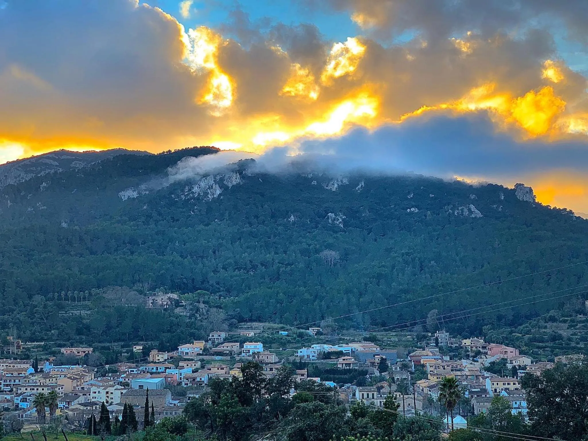 Natural landscape in S´Hostal d´Esporles