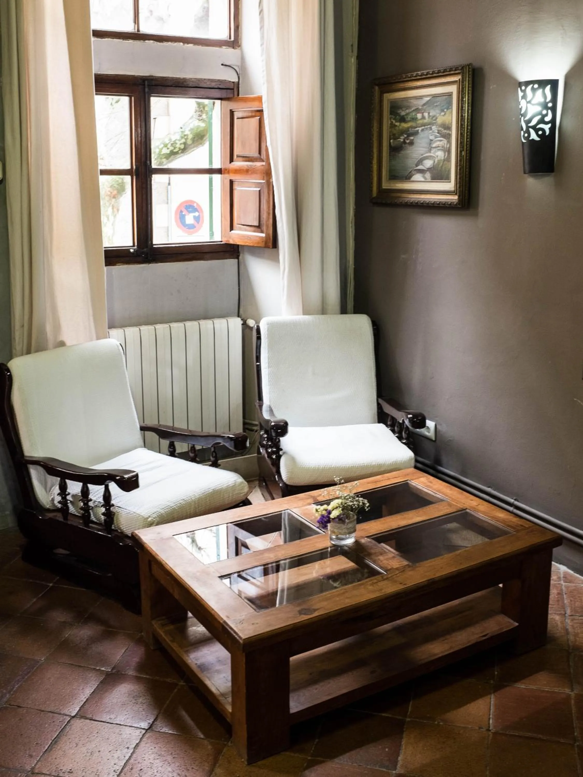 Lobby or reception in S´Hostal d´Esporles