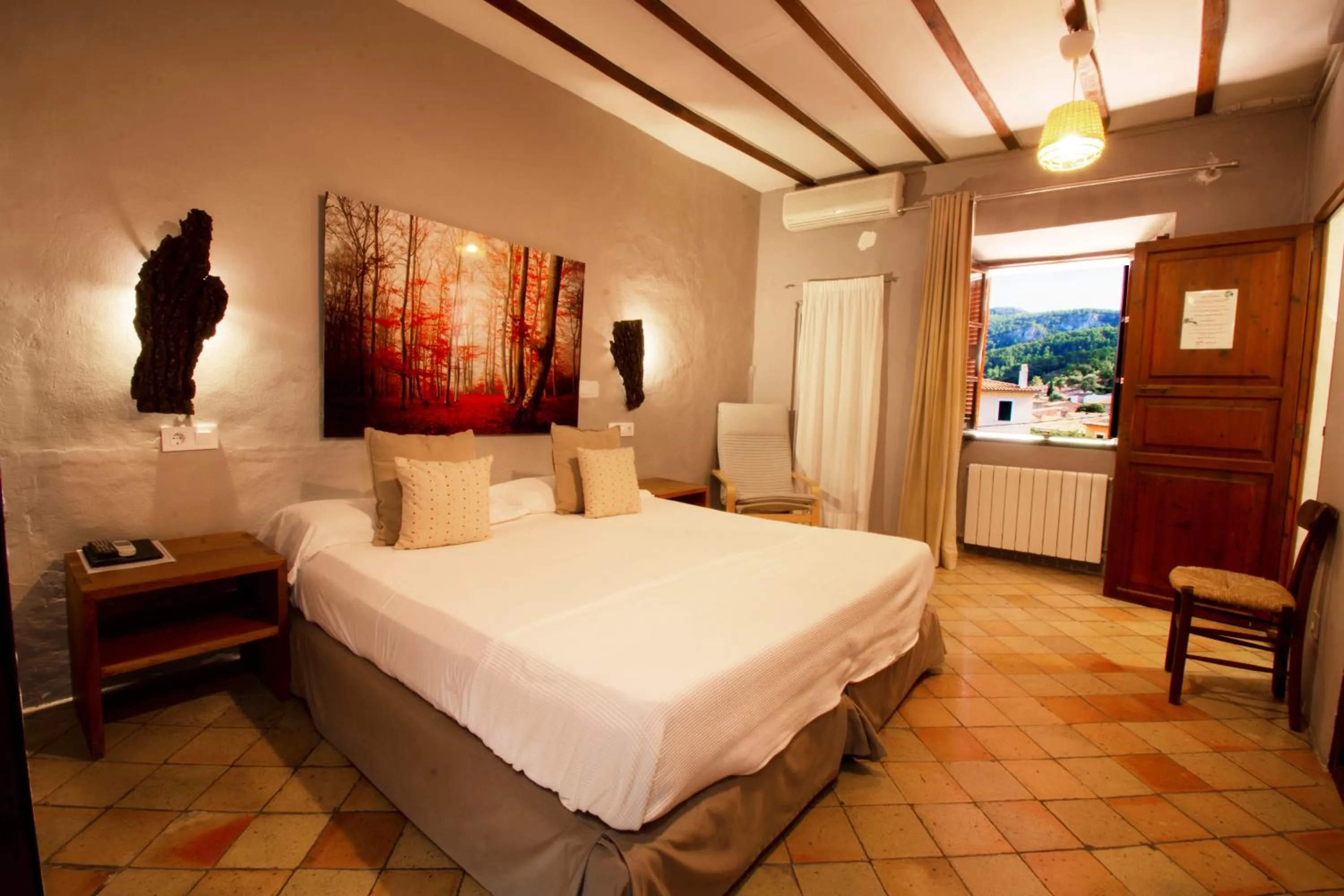Bedroom, Bed in S´Hostal d´Esporles