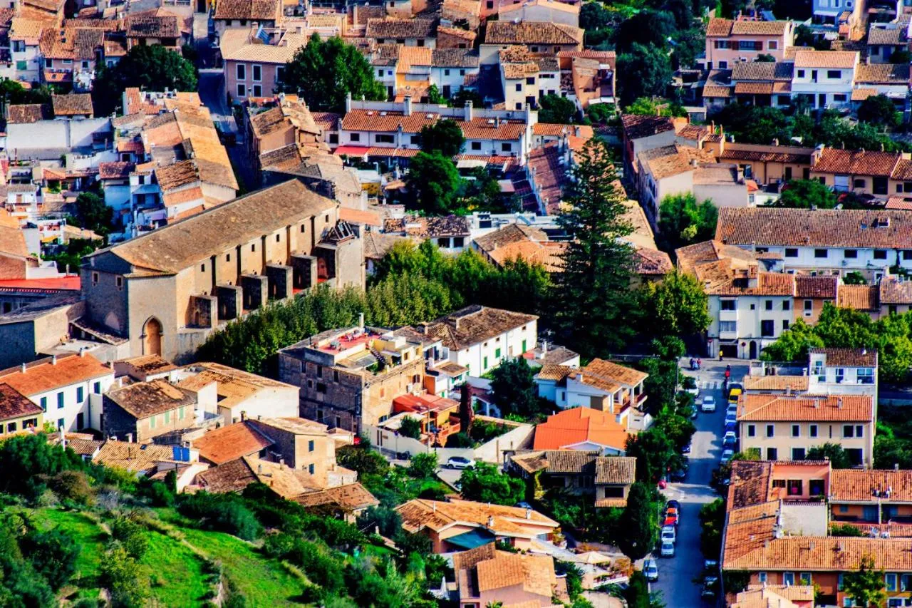 City view in S´Hostal d´Esporles