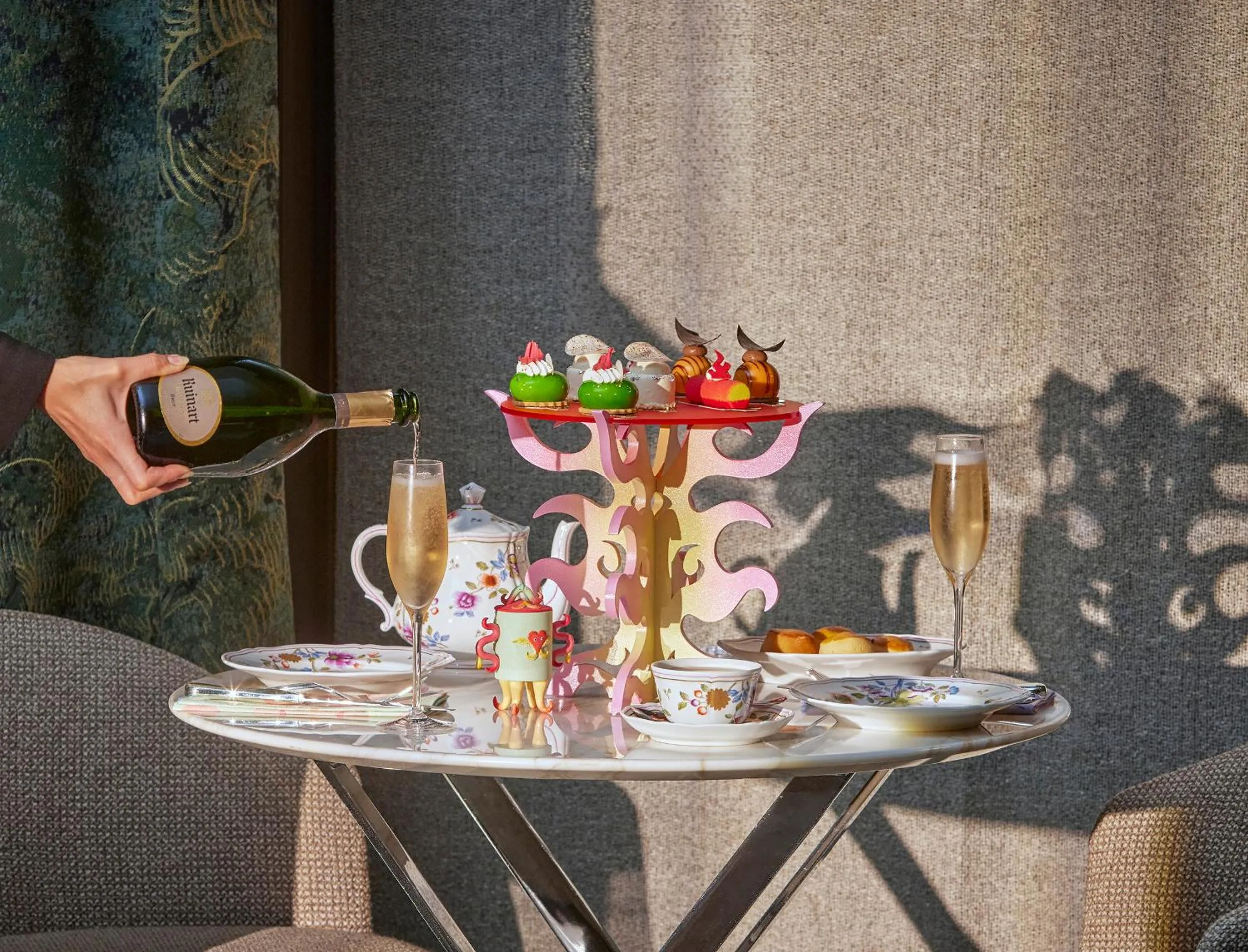 Restaurant/places to eat in Bvlgari Hotel London