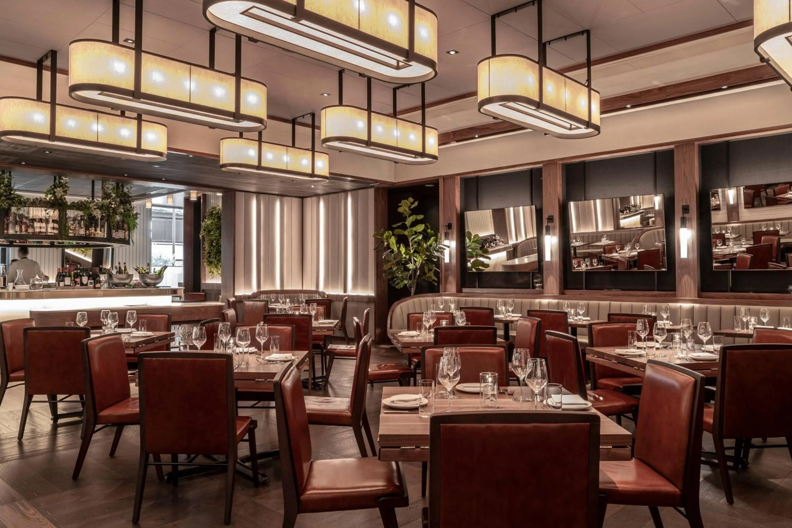 Restaurant/places to eat in Bvlgari Hotel London