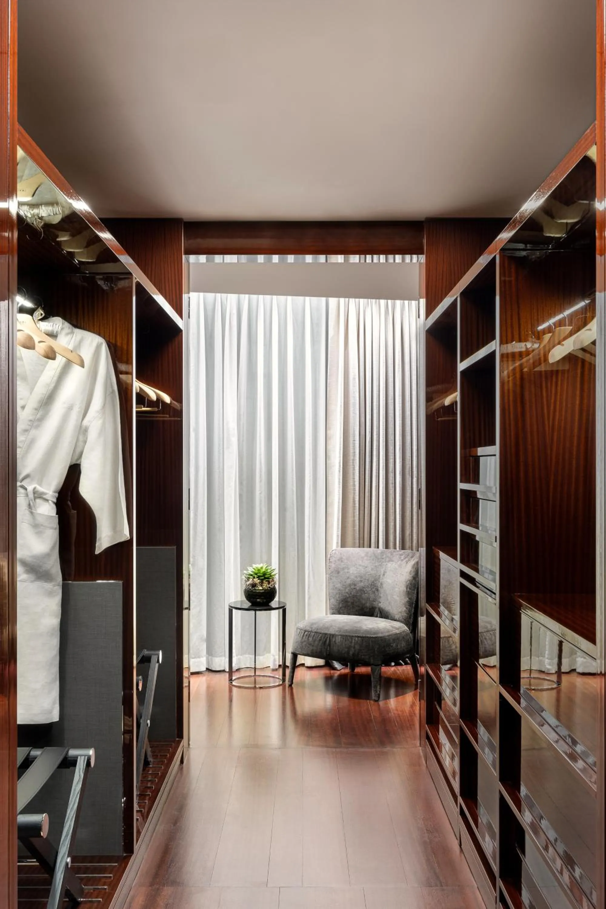 wardrobe in Bvlgari Hotel London