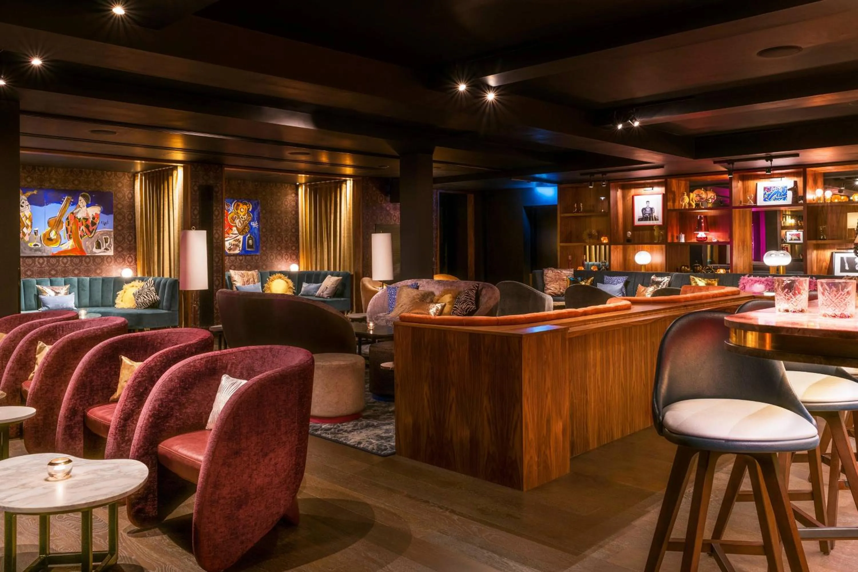 Lounge or bar in Bvlgari Hotel London