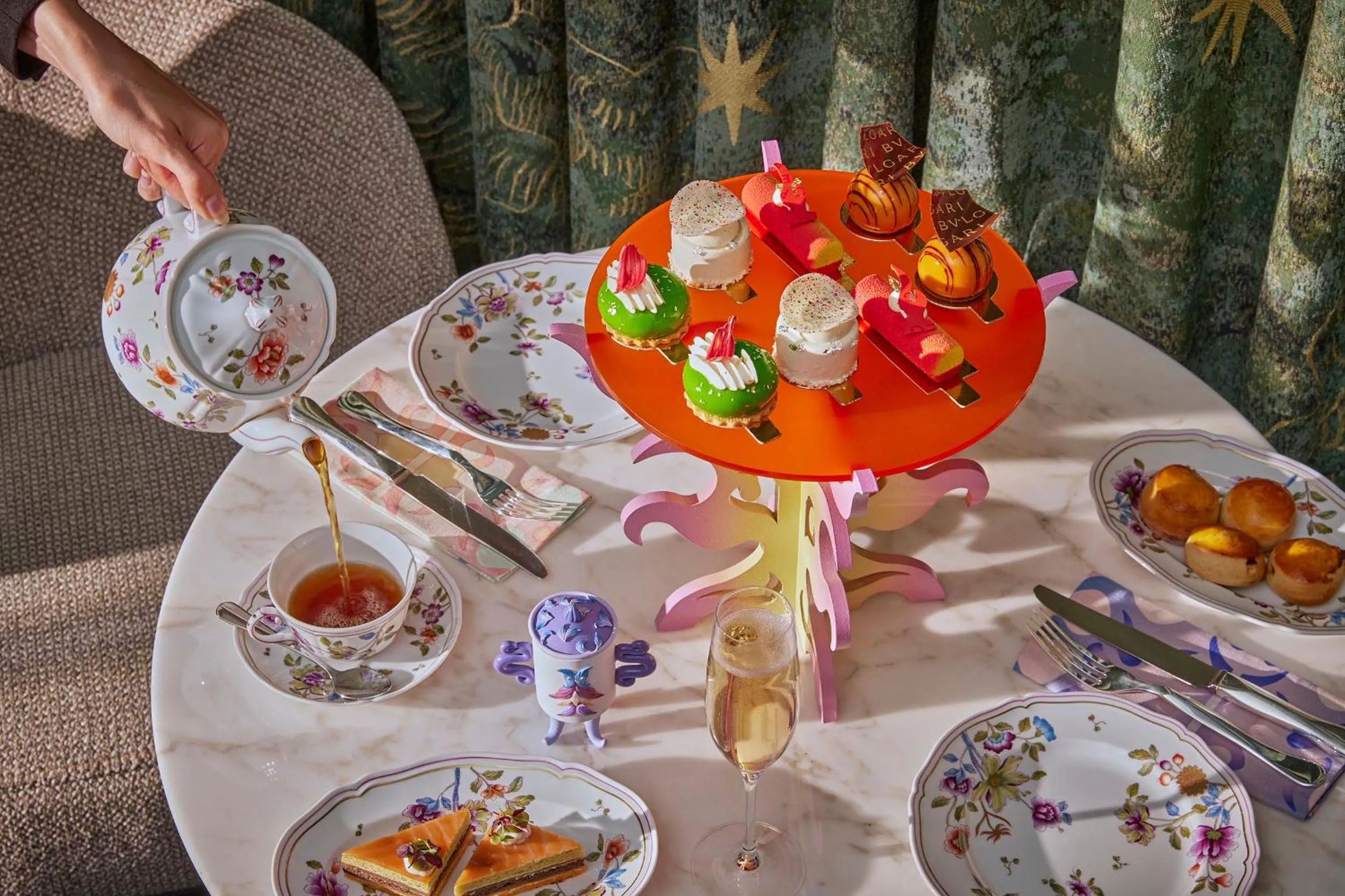 Restaurant/places to eat in Bvlgari Hotel London