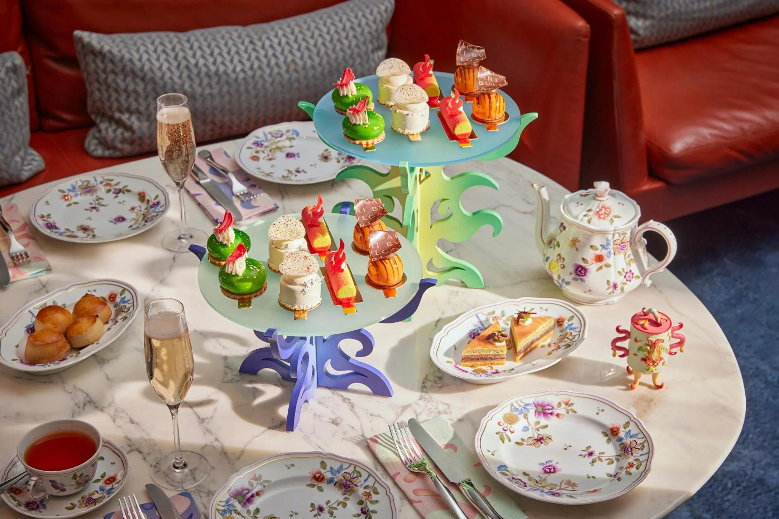 Restaurant/places to eat in Bvlgari Hotel London