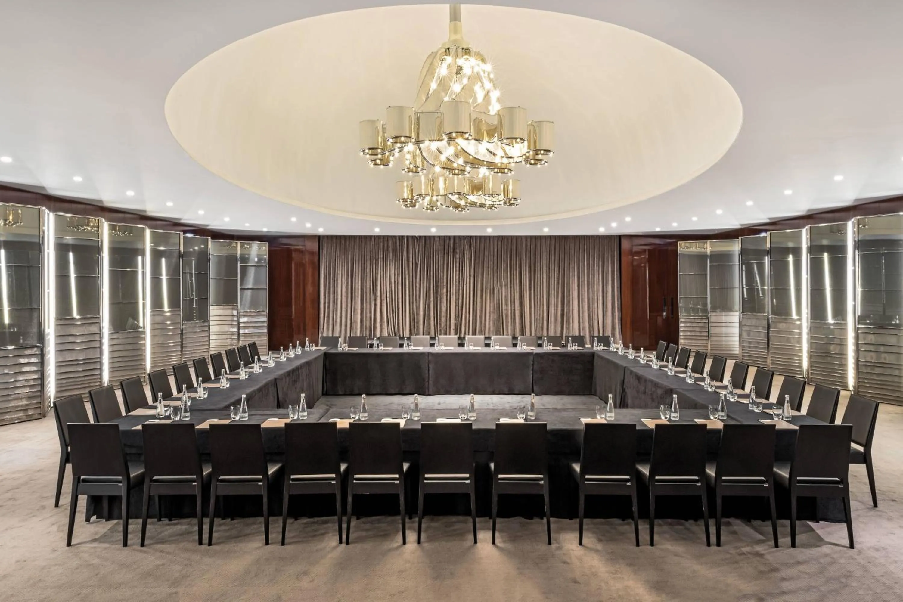 Meeting/conference room in Bvlgari Hotel London