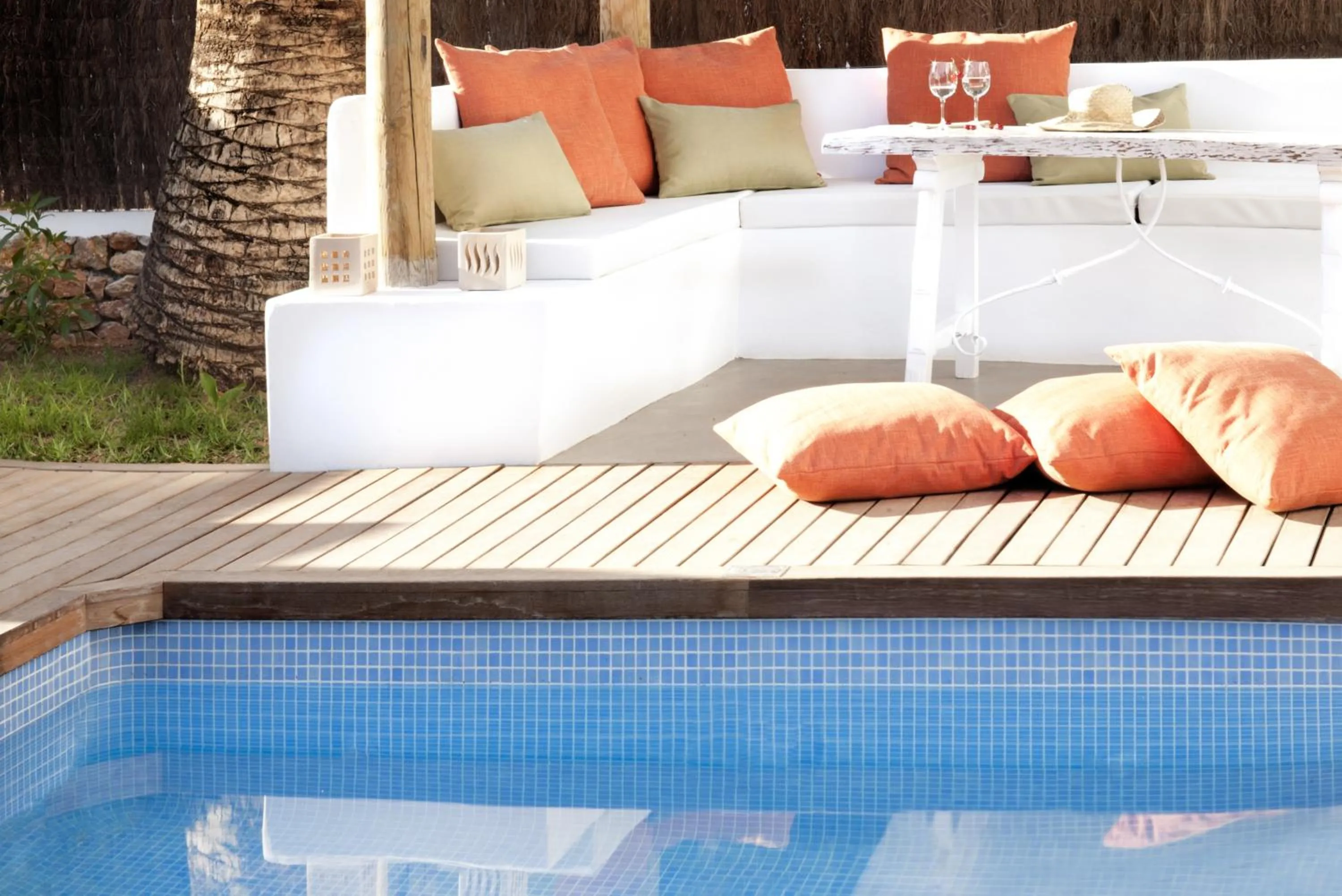 Swimming pool in Villas S'Argamassa