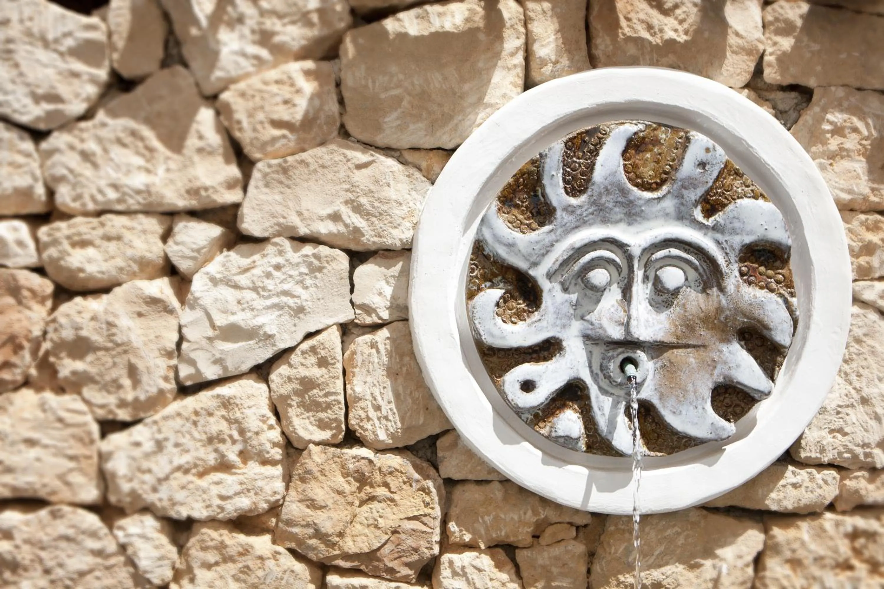 Decorative detail in Villas S'Argamassa