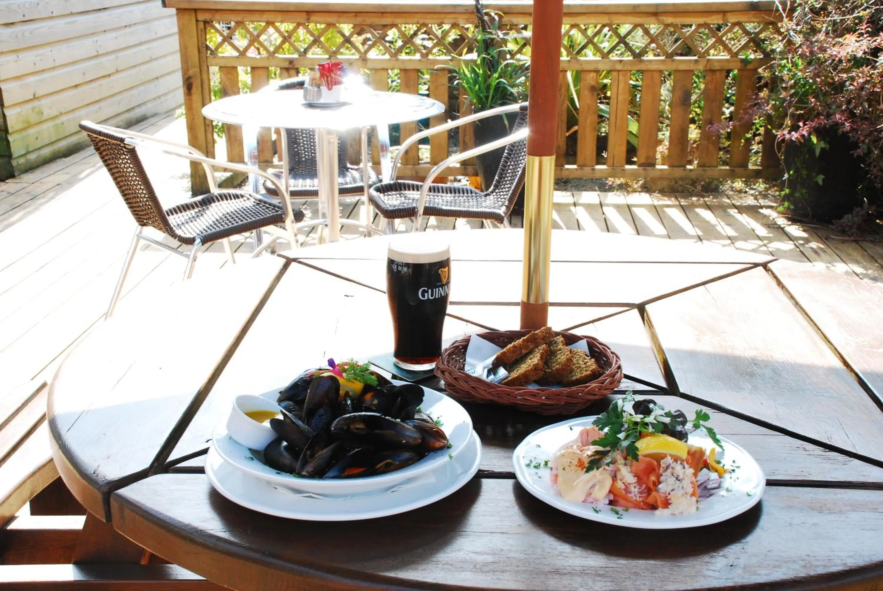 Food in Casey's Hotel