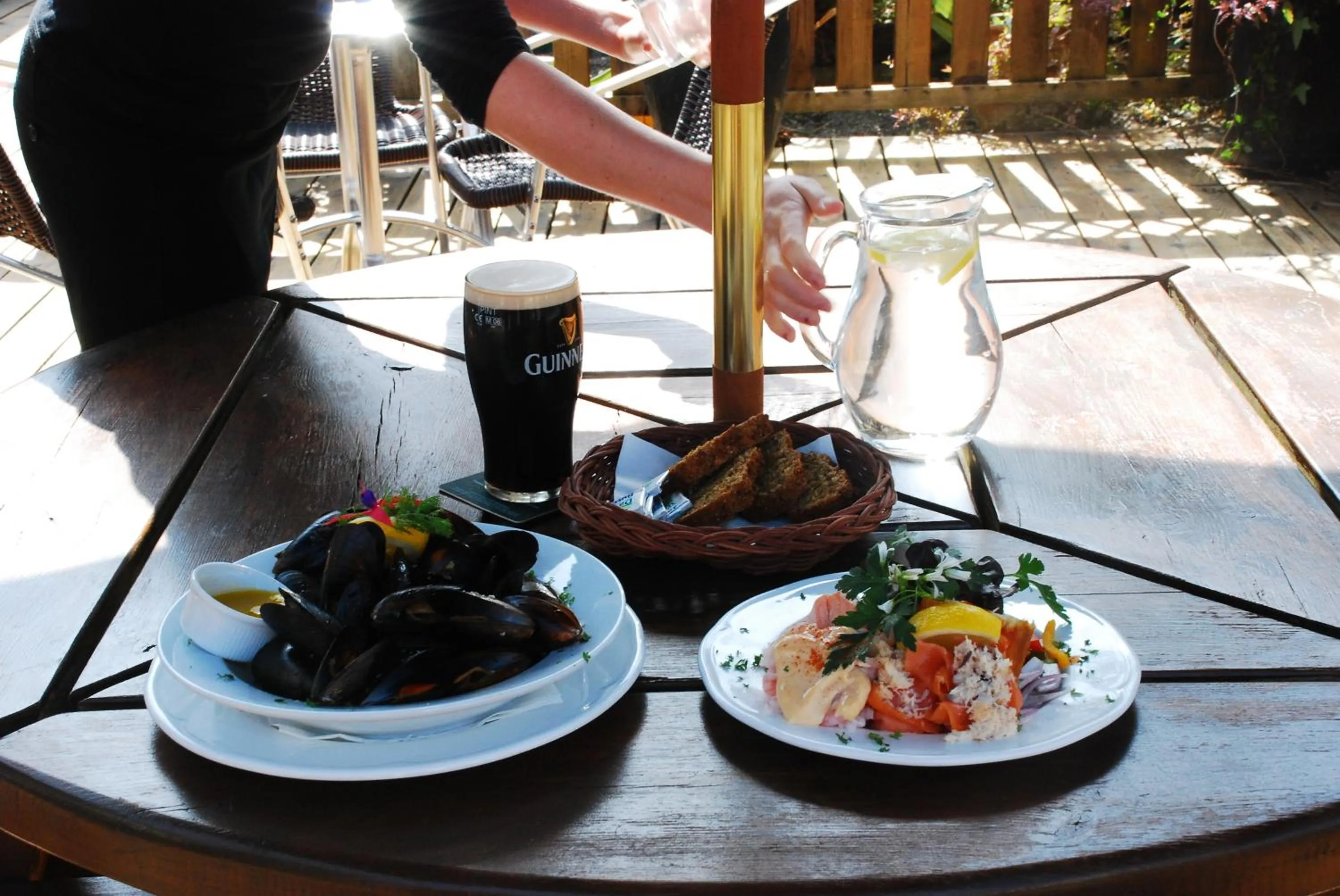 Drinks in Casey's Hotel