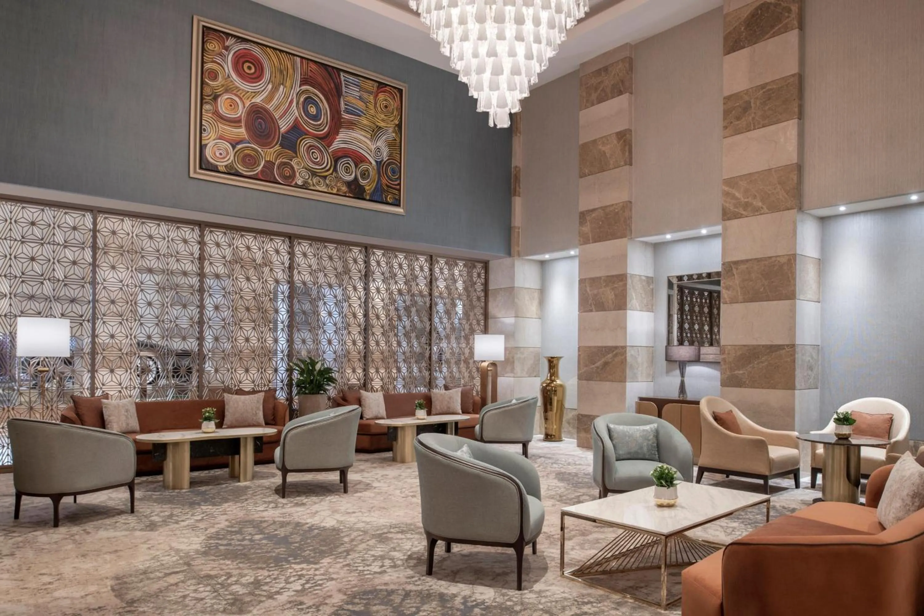 Lounge or bar in The St. Regis Doha