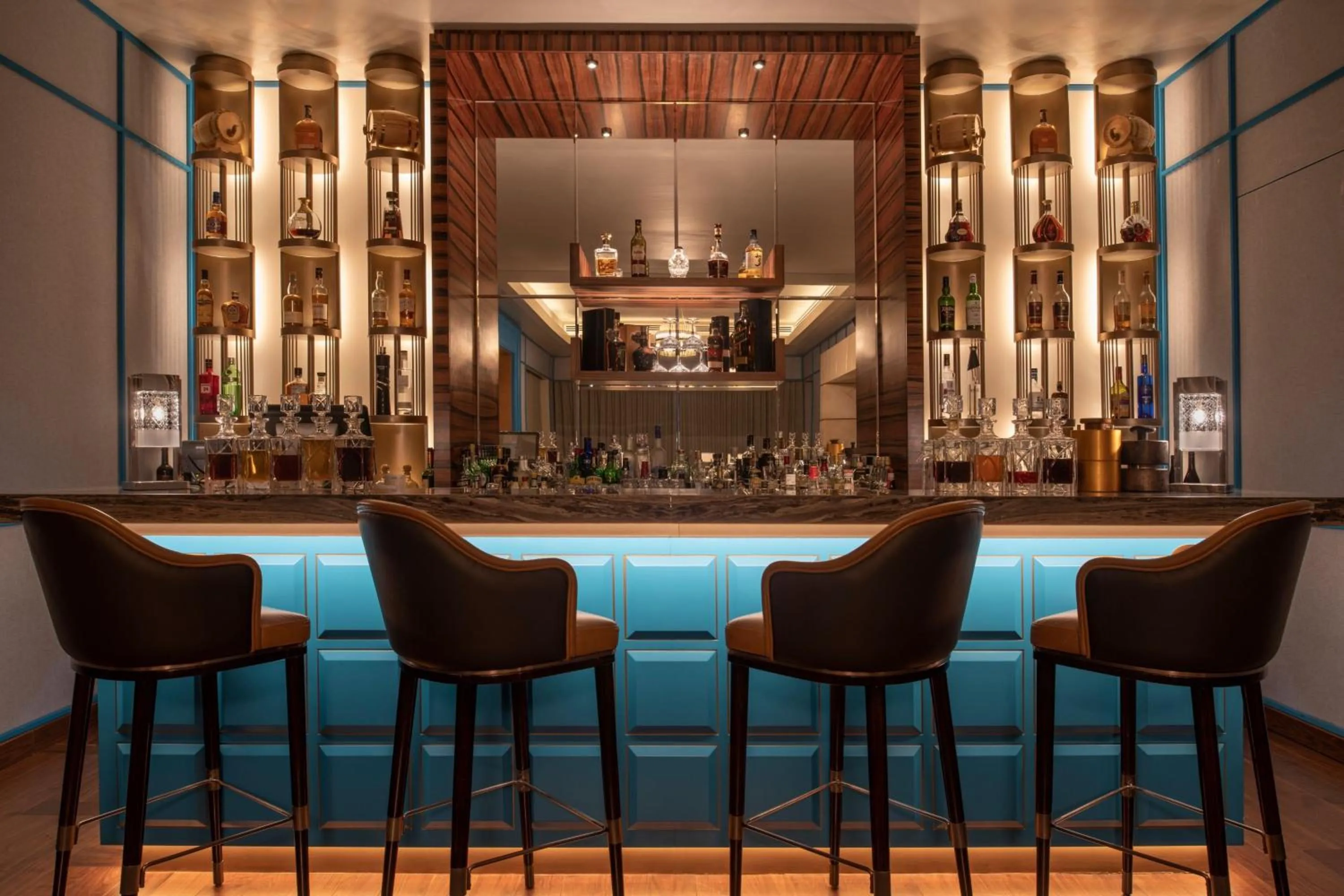 Lounge or bar in The St. Regis Doha