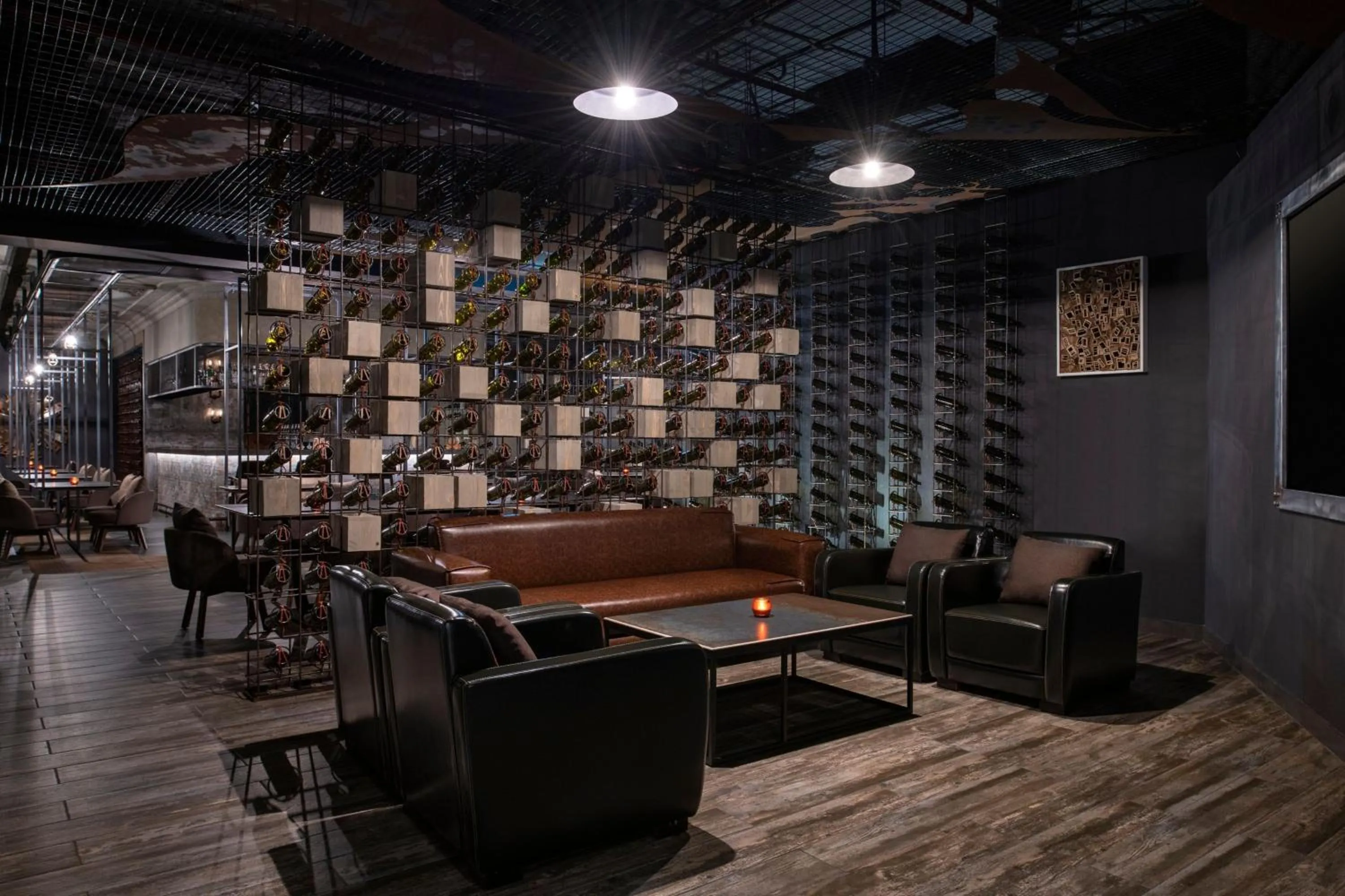 Lounge or bar in The St. Regis Doha