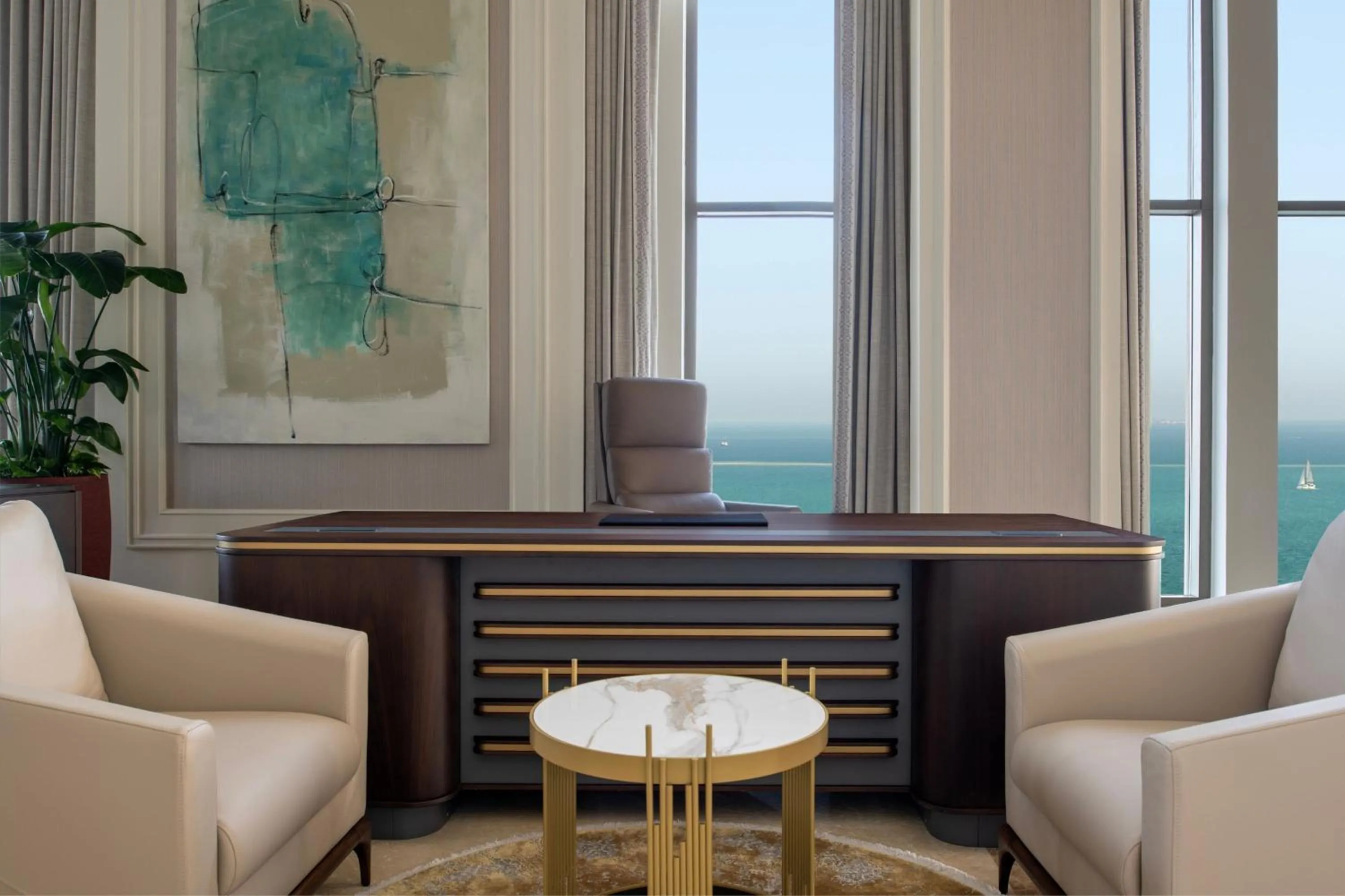 Living room in The St. Regis Doha